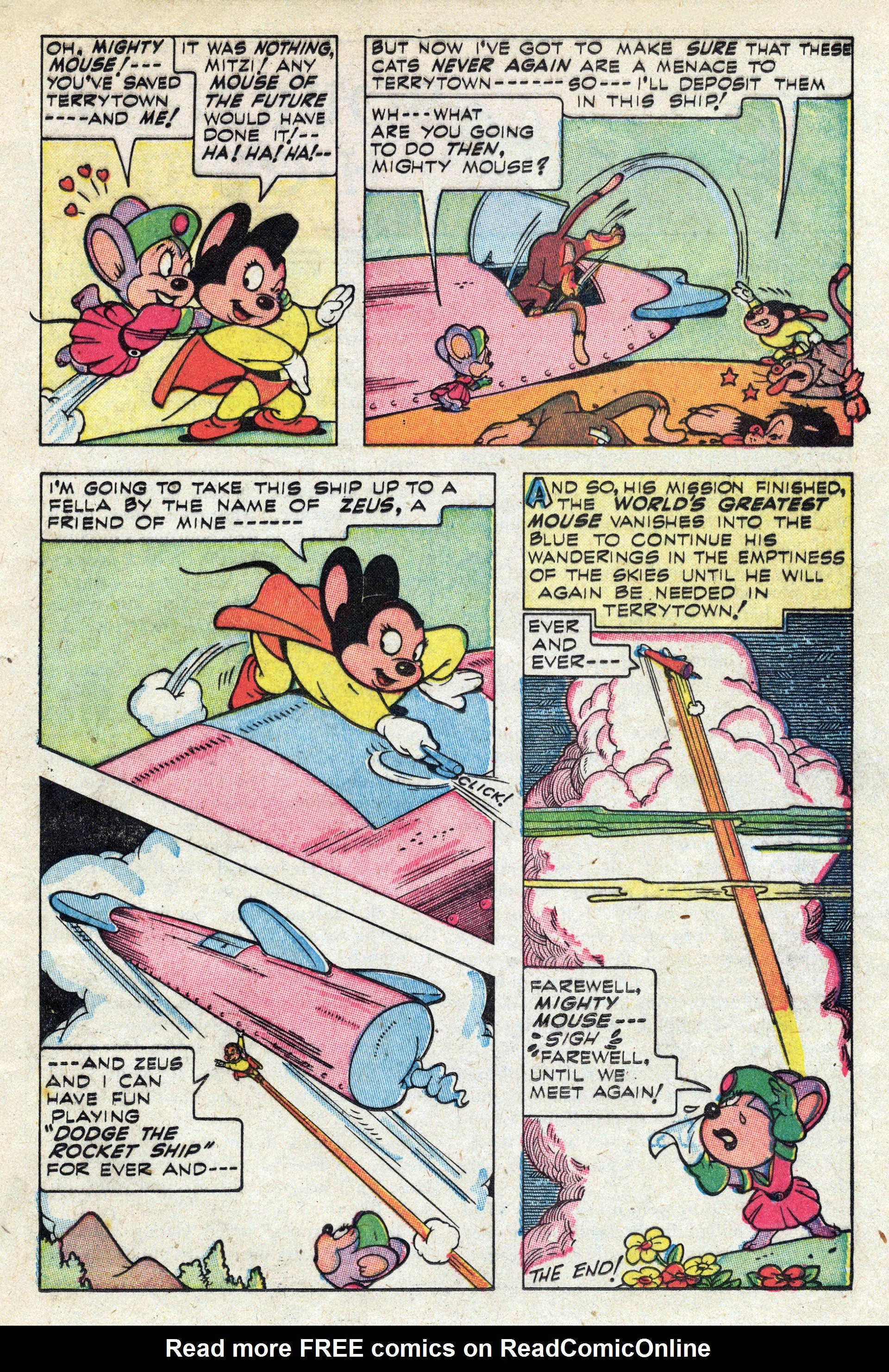 Read online Paul Terry's Mighty Mouse Comics comic -  Issue #3 - 18