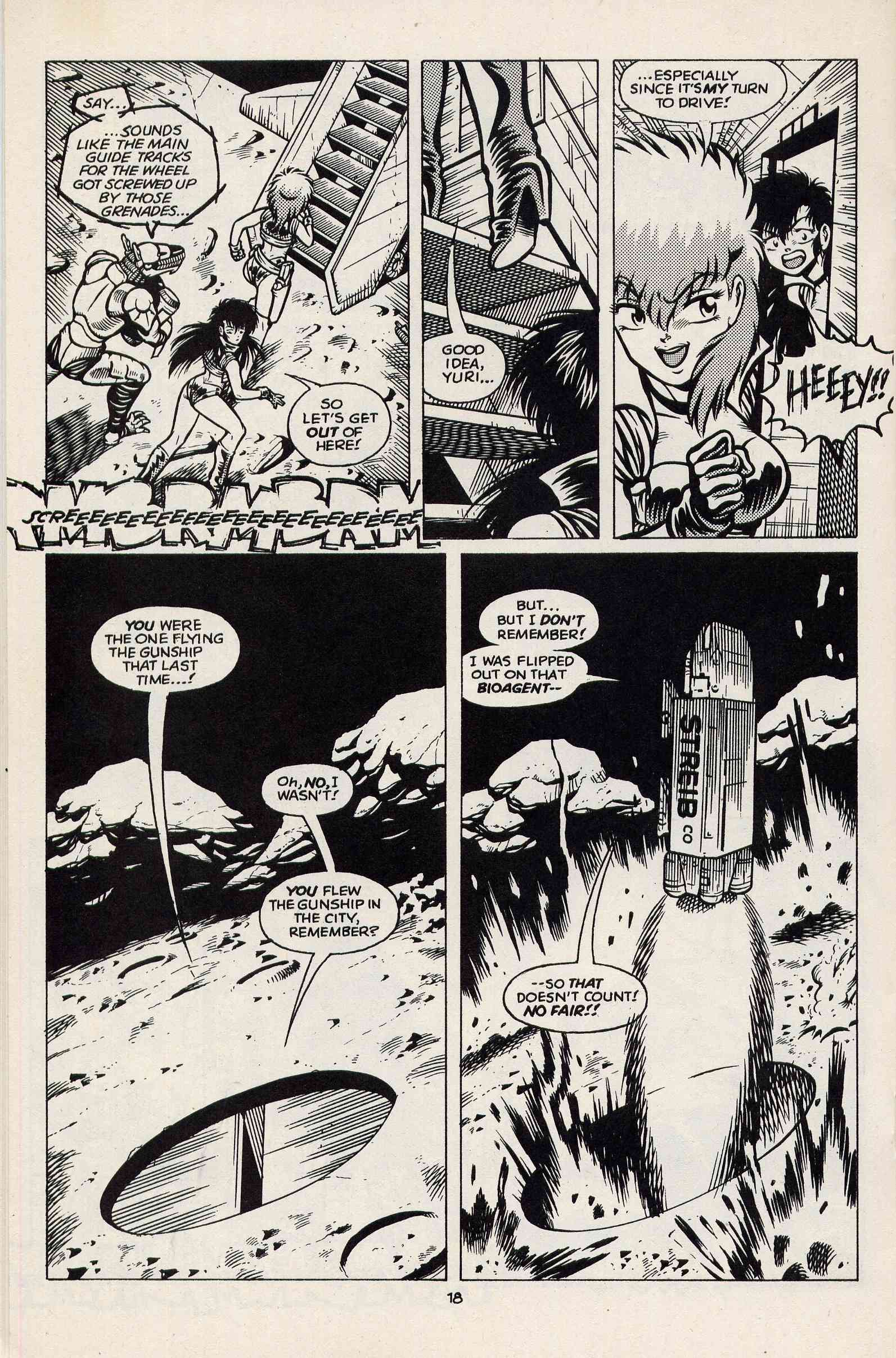 Read online Dirty Pair comic -  Issue #4 - 20