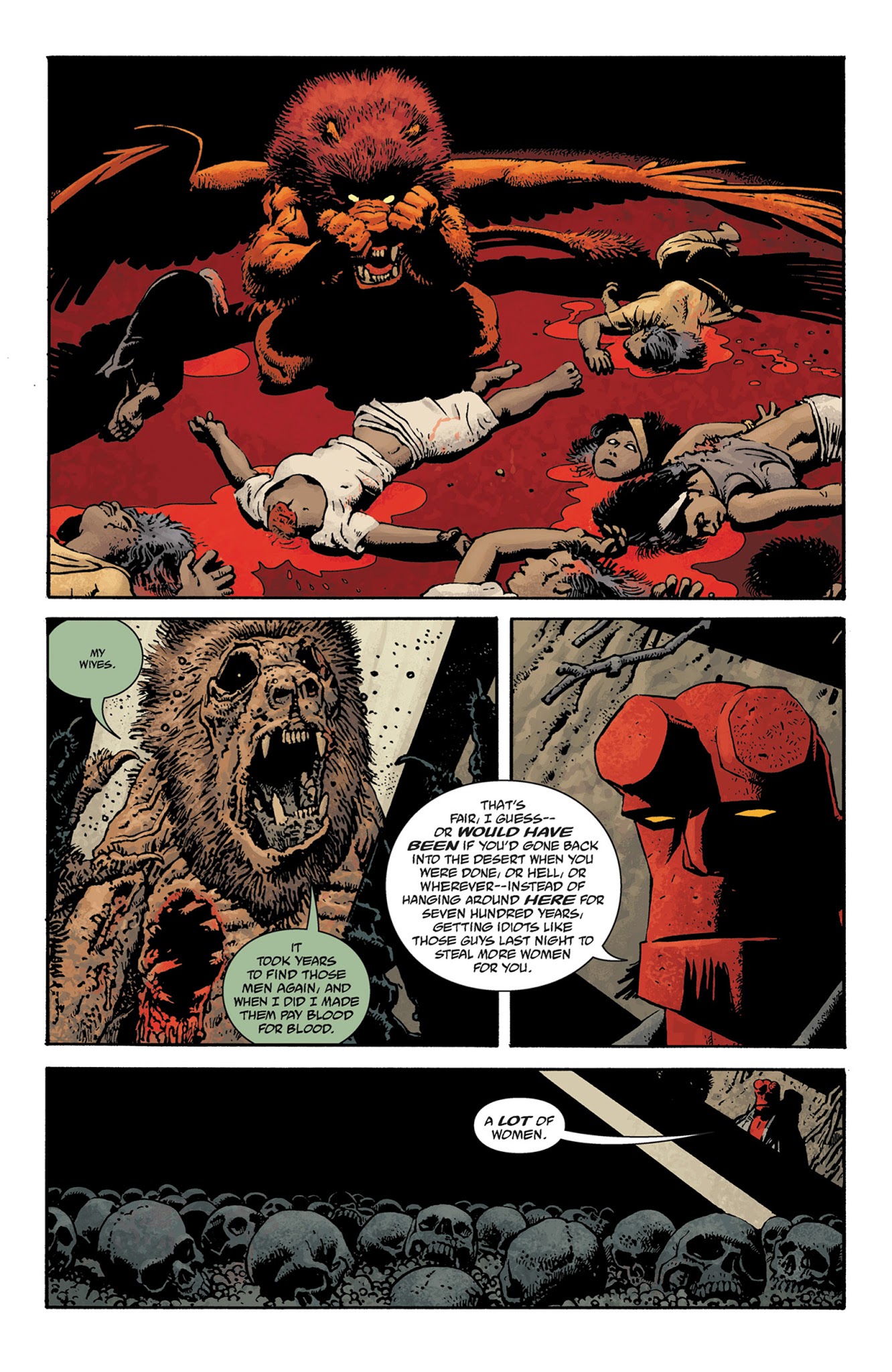 Read online Hellboy: The Bride Of Hell  and Others comic -  Issue # TPB - 138