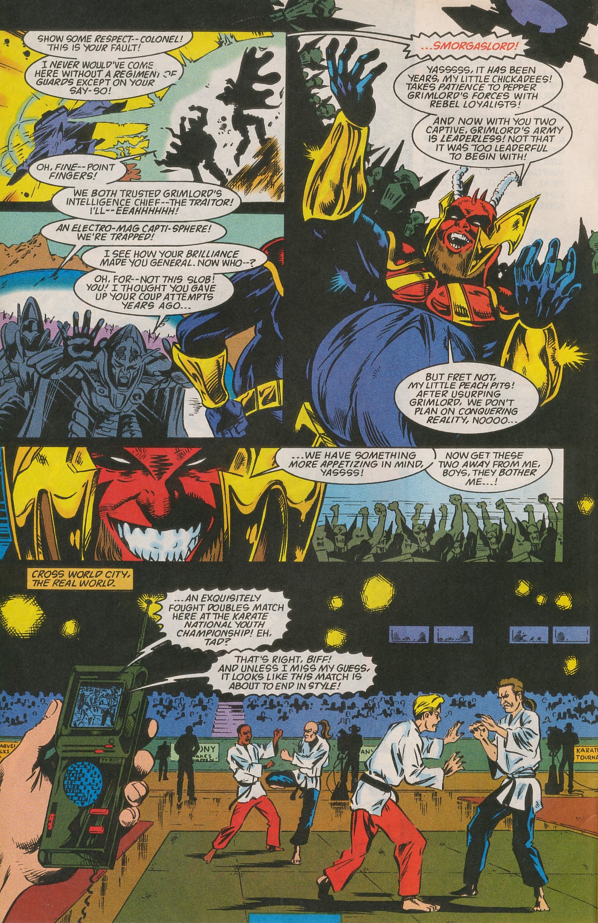 Read online Mighty Morphin Power Rangers: Ninja Rangers/VR Troopers comic -  Issue #2 - 23