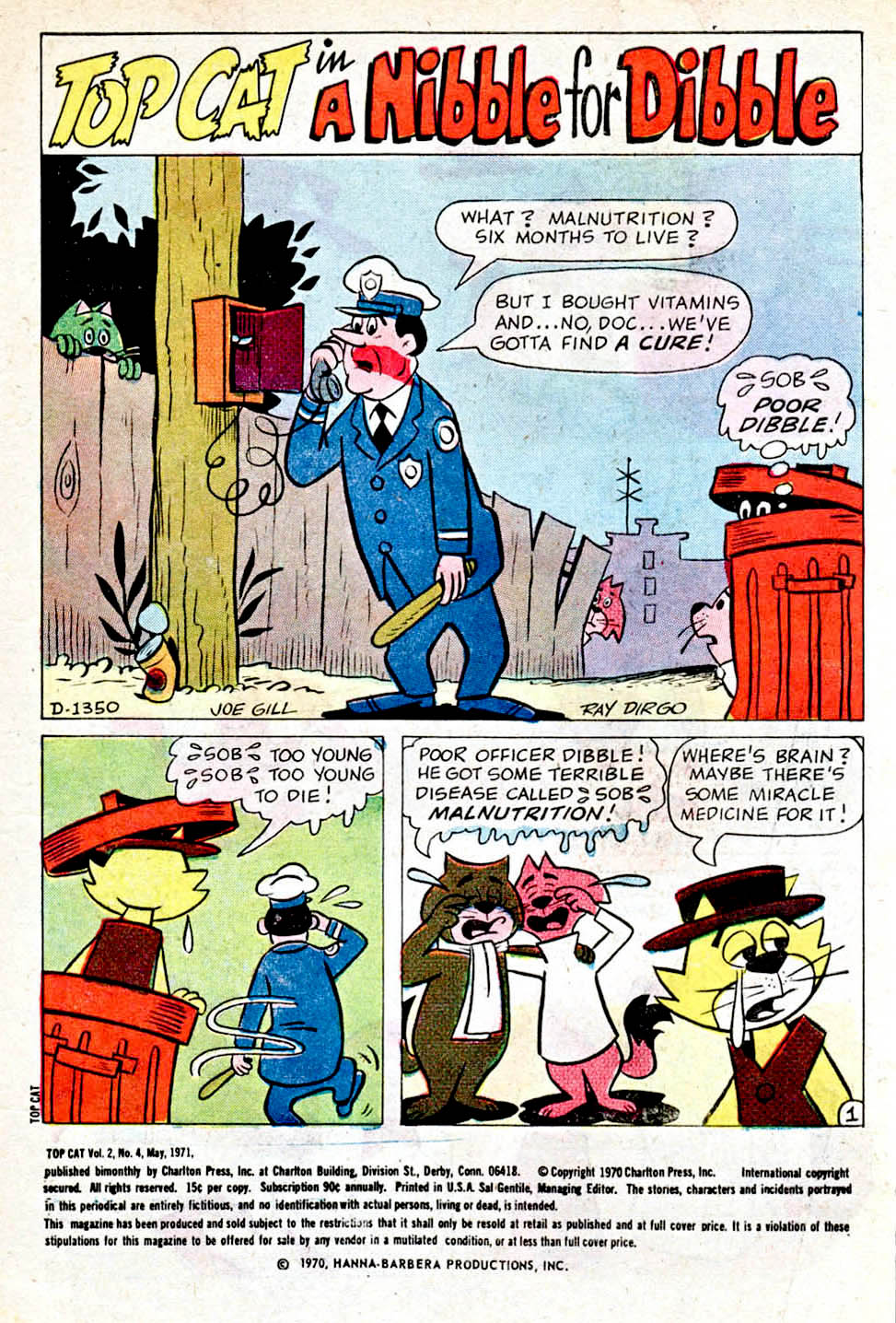 Read online Top Cat (1970) comic -  Issue #4 - 3