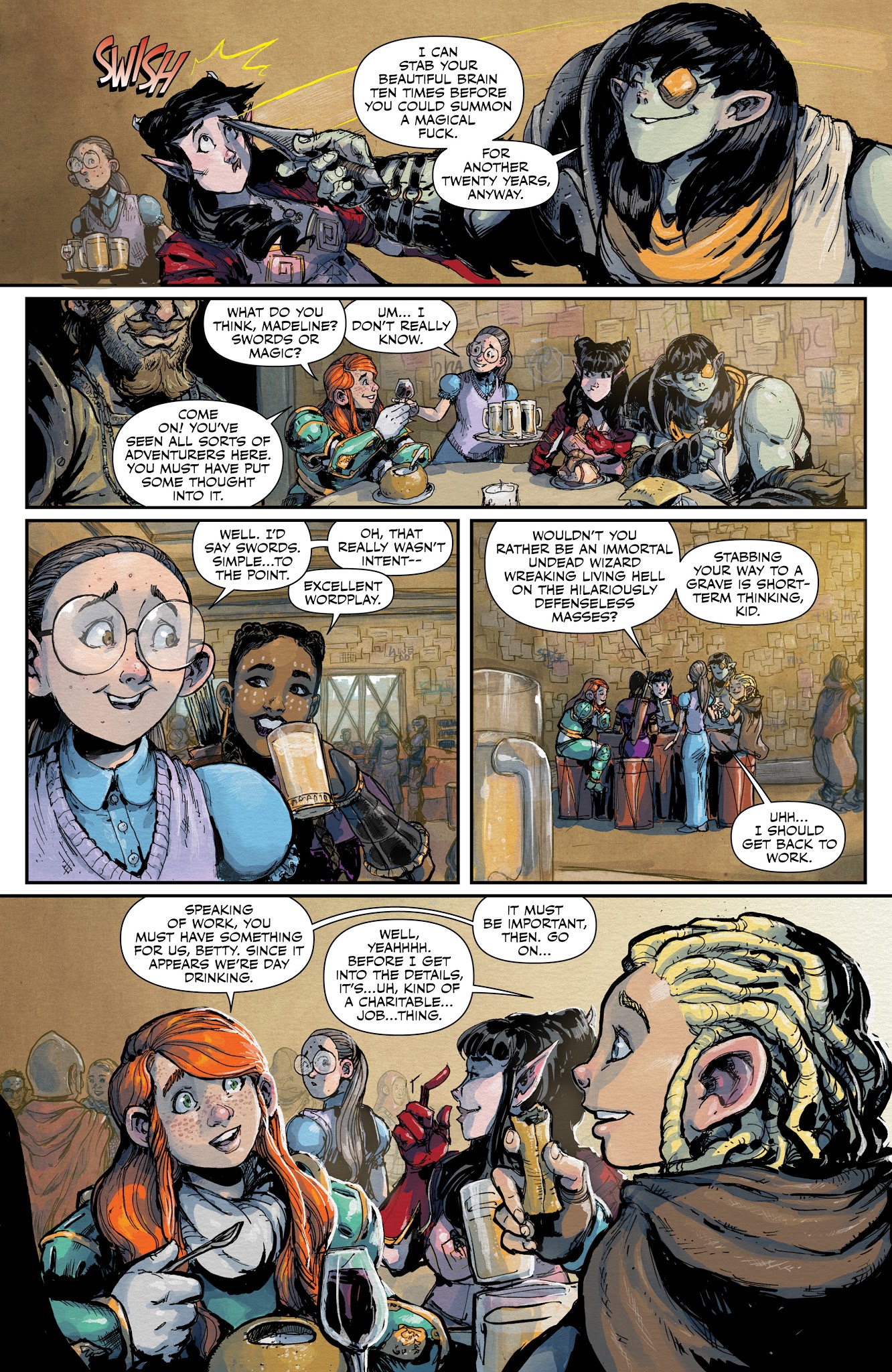 Read online Rat Queens (2017) comic -  Issue #6 - 5