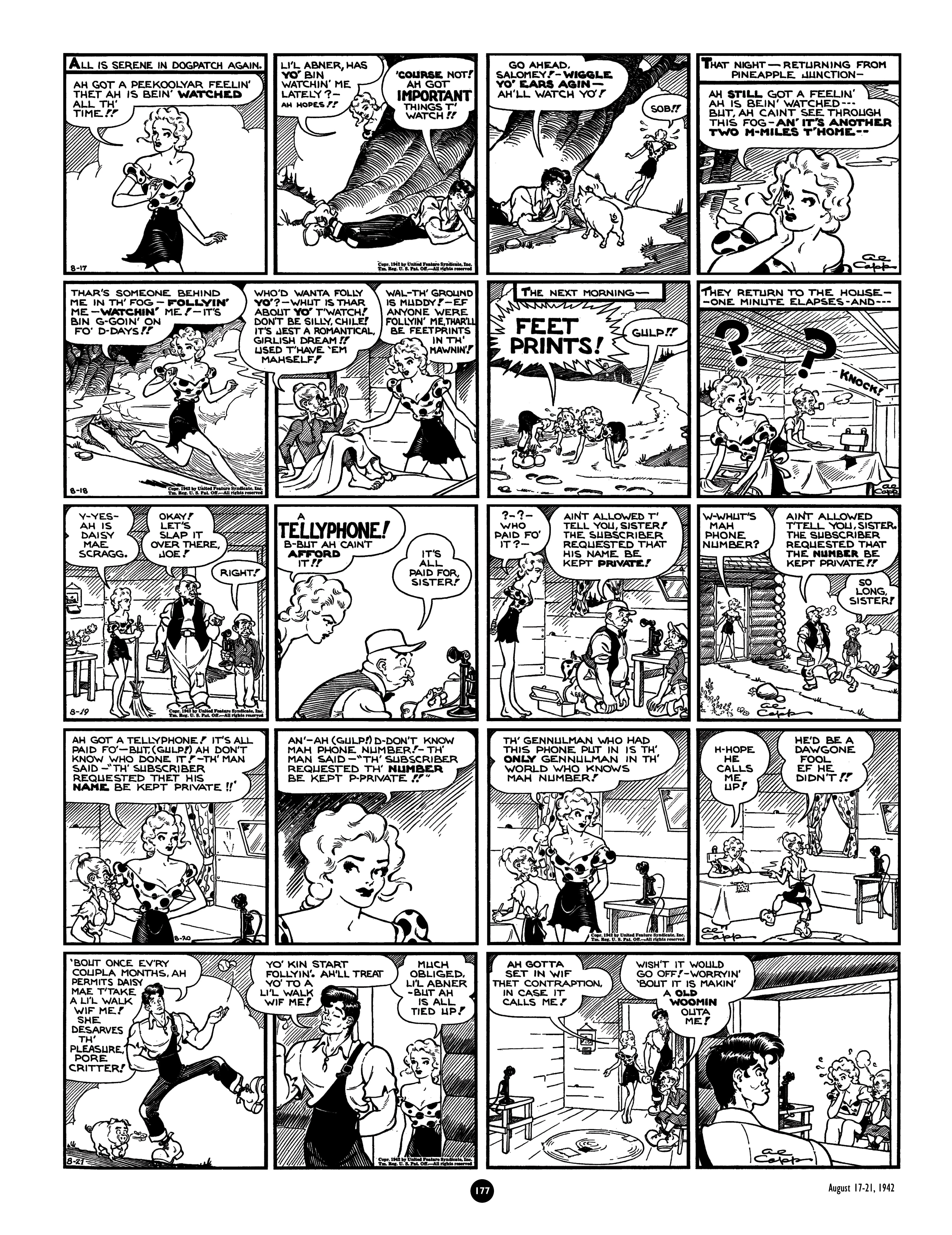 Read online Al Capp's Li'l Abner Complete Daily & Color Sunday Comics comic -  Issue # TPB 4 (Part 2) - 79