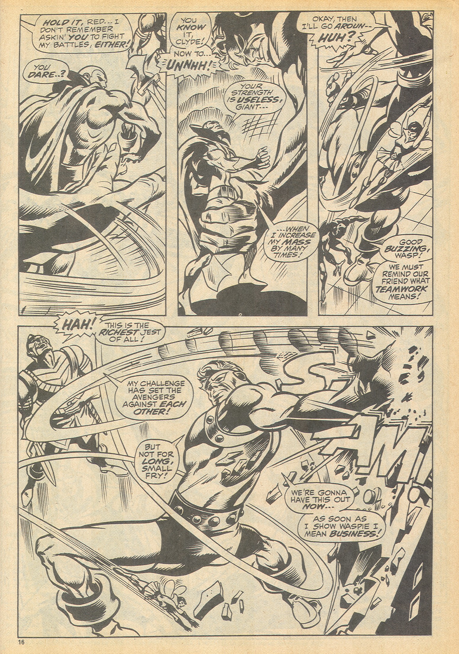 Read online The Avengers (1973) comic -  Issue #97 - 16