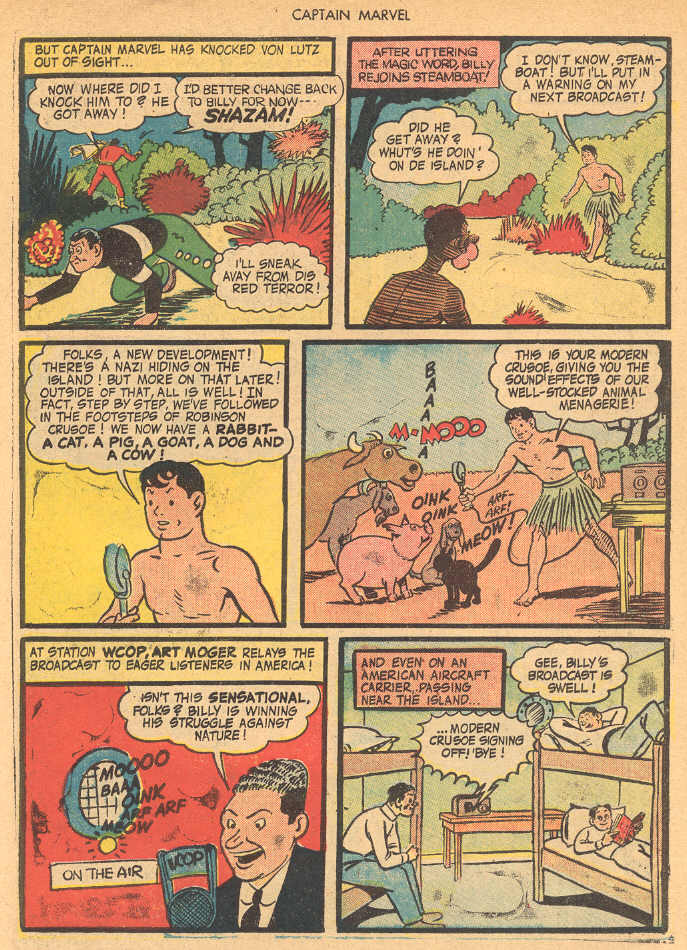 Read online Captain Marvel Adventures comic -  Issue #30 - 27