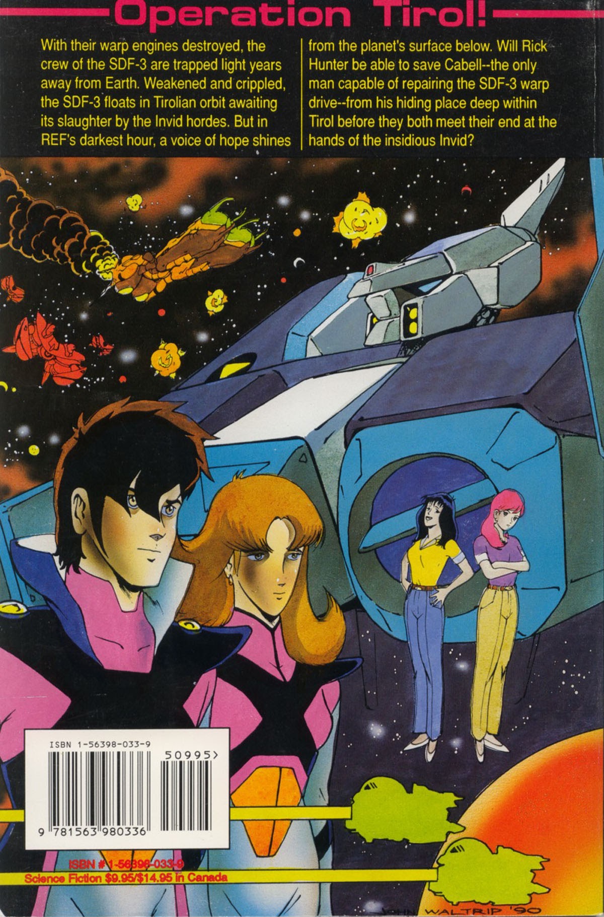 Read online Robotech II: The Sentinels - The Marriage of Rick Hunter and Lisa Hayes comic -  Issue # TPB 3 - 109