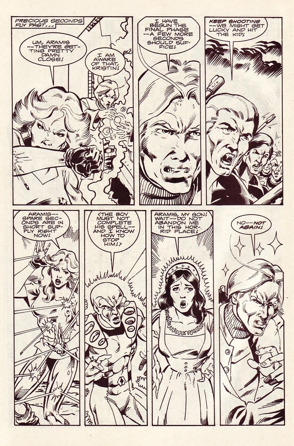 Read online Aramis comic -  Issue #3 - 22