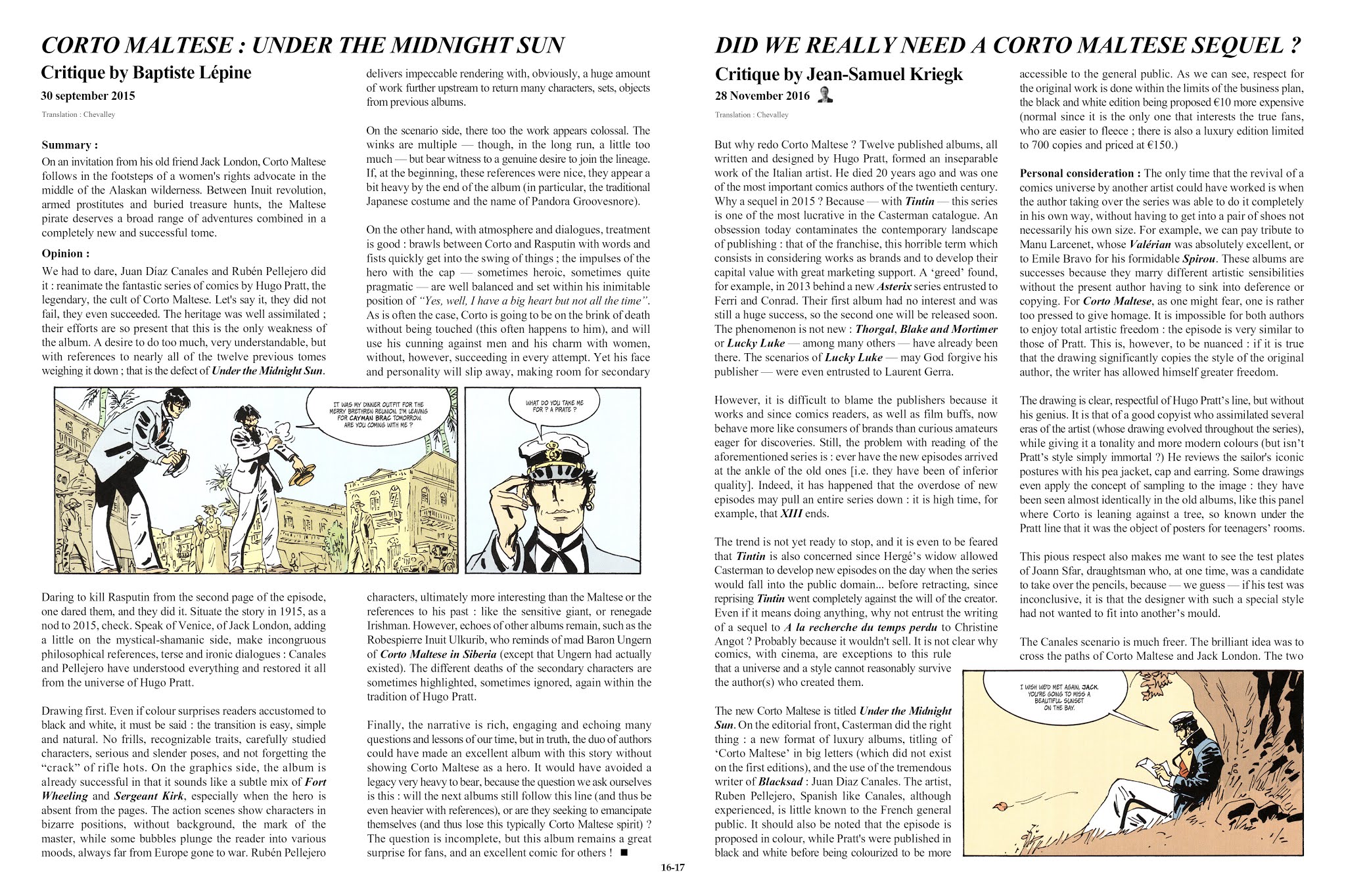 Read online Corto Maltese [FRA] comic -  Issue # TPB 13 - 13