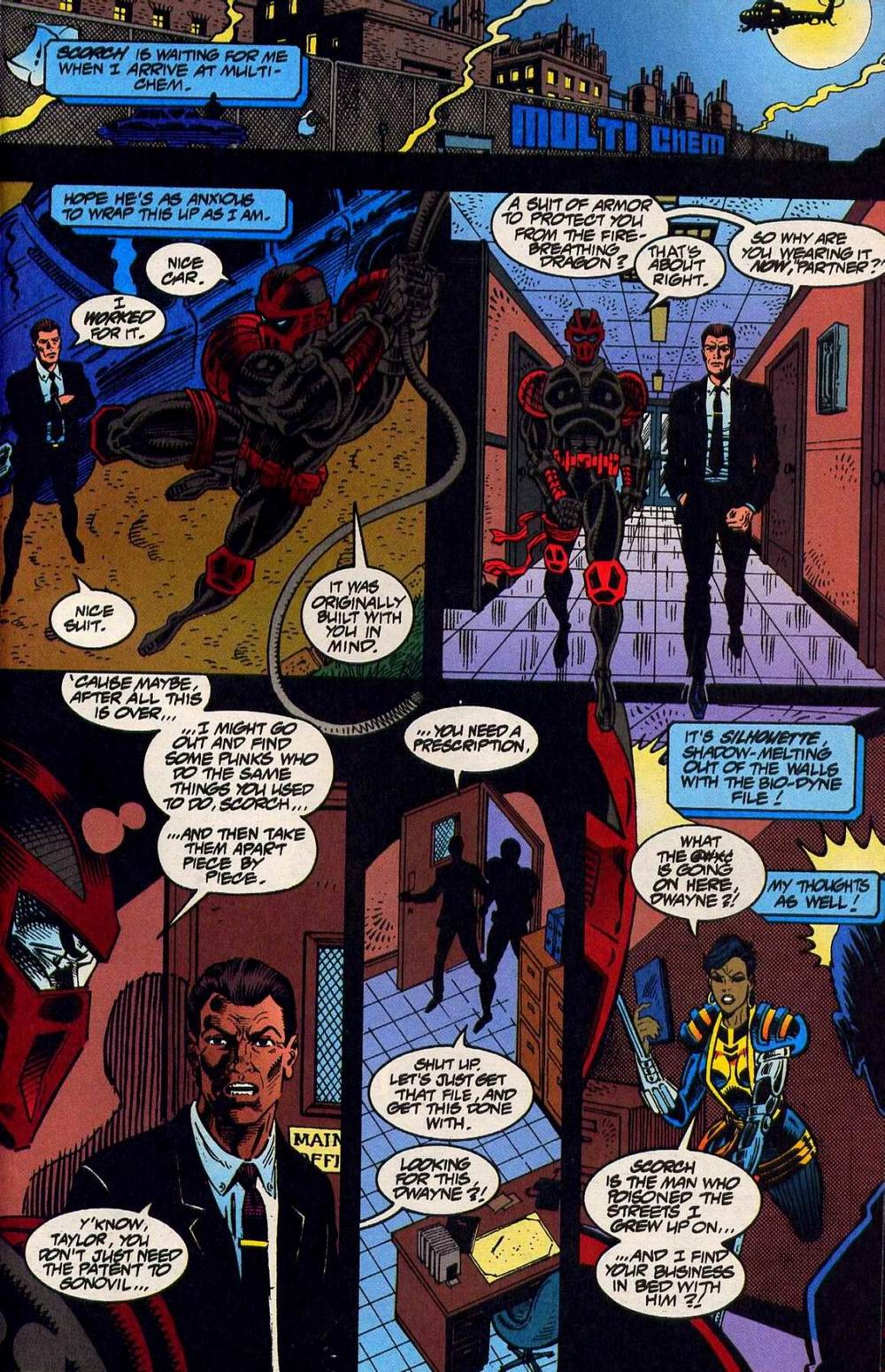 Read online Night Thrasher comic -  Issue #14 - 14