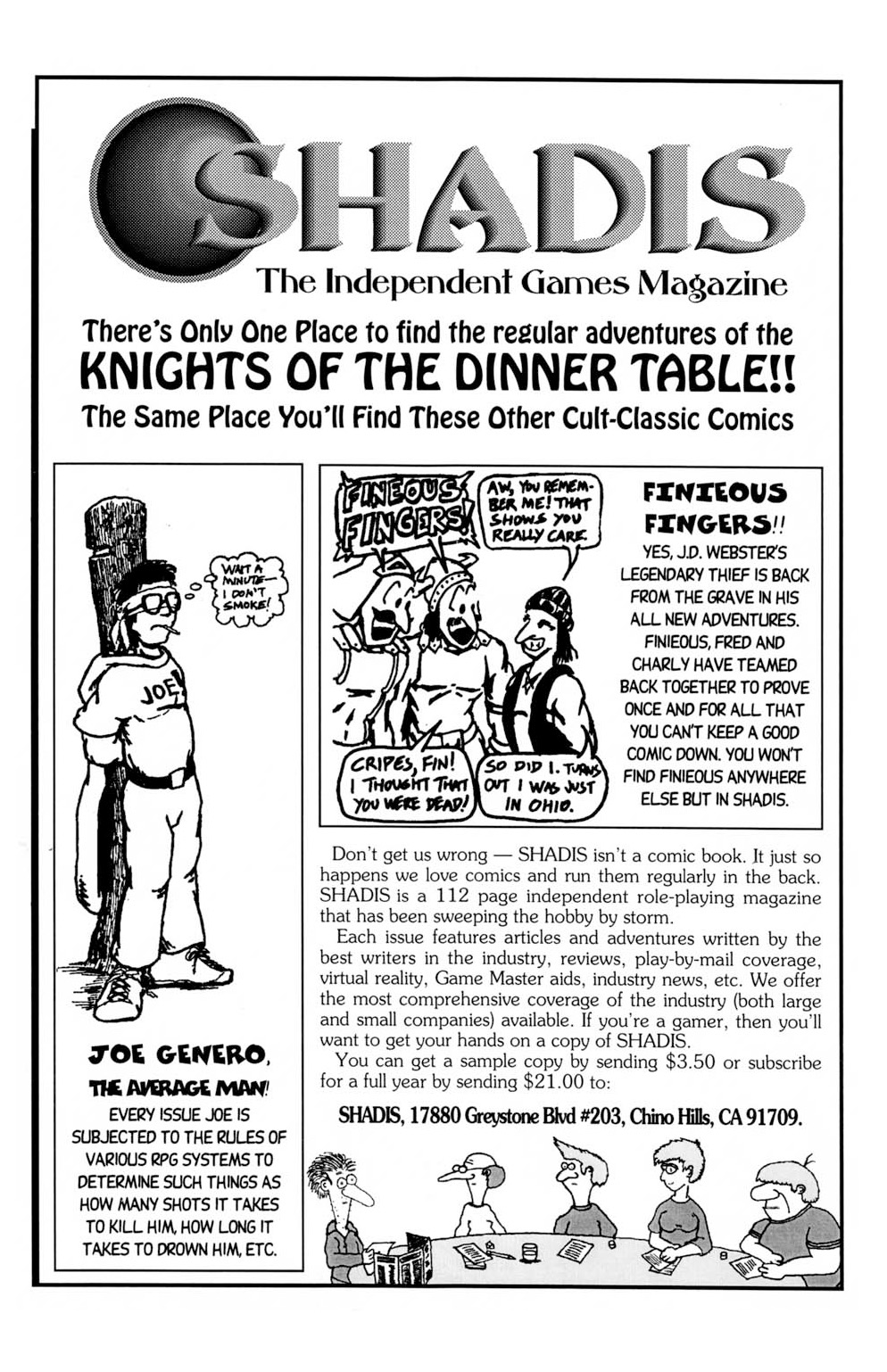 Read online Knights of the Dinner Table comic -  Issue #2 - 2