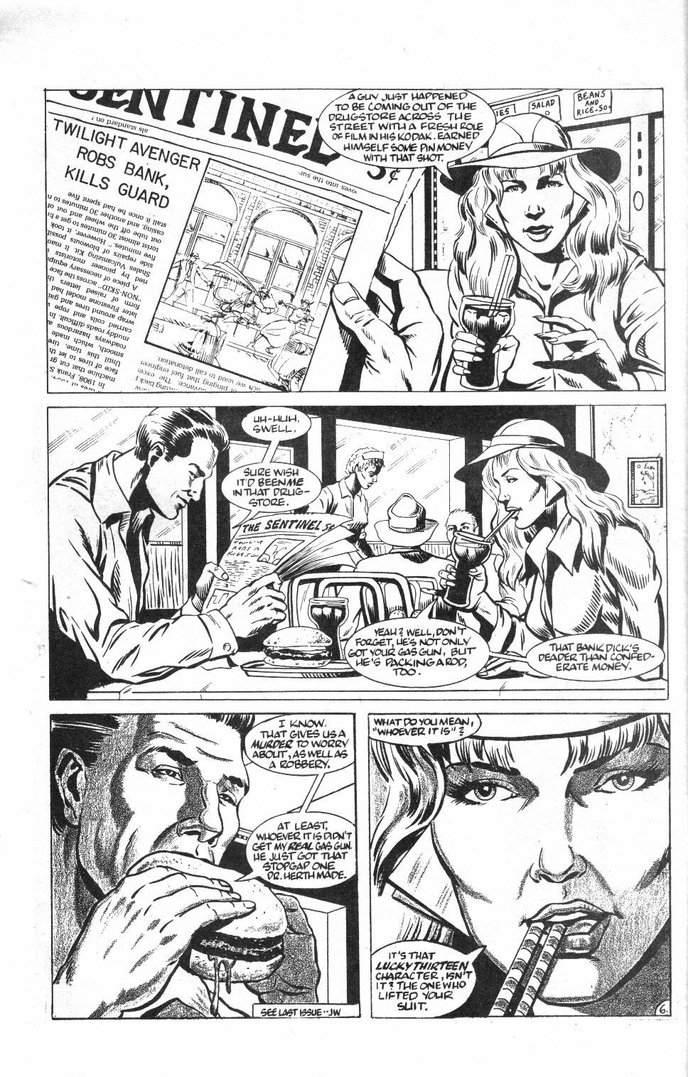 Read online Twilight Avenger comic -  Issue #5 - 8