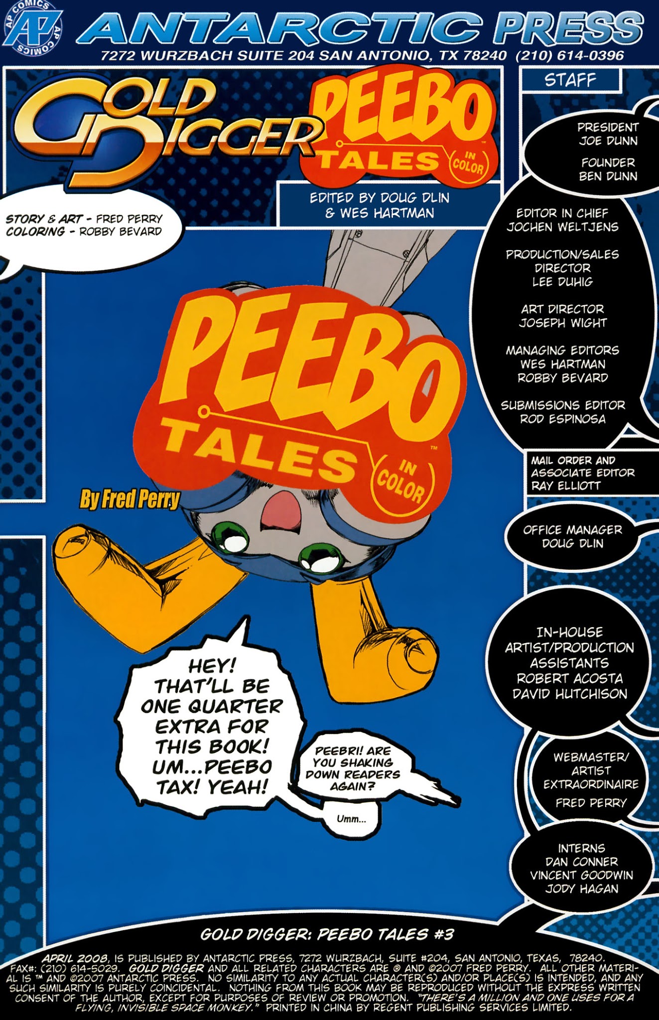 Read online Gold Digger: Peebo Tales comic -  Issue #3 - 2