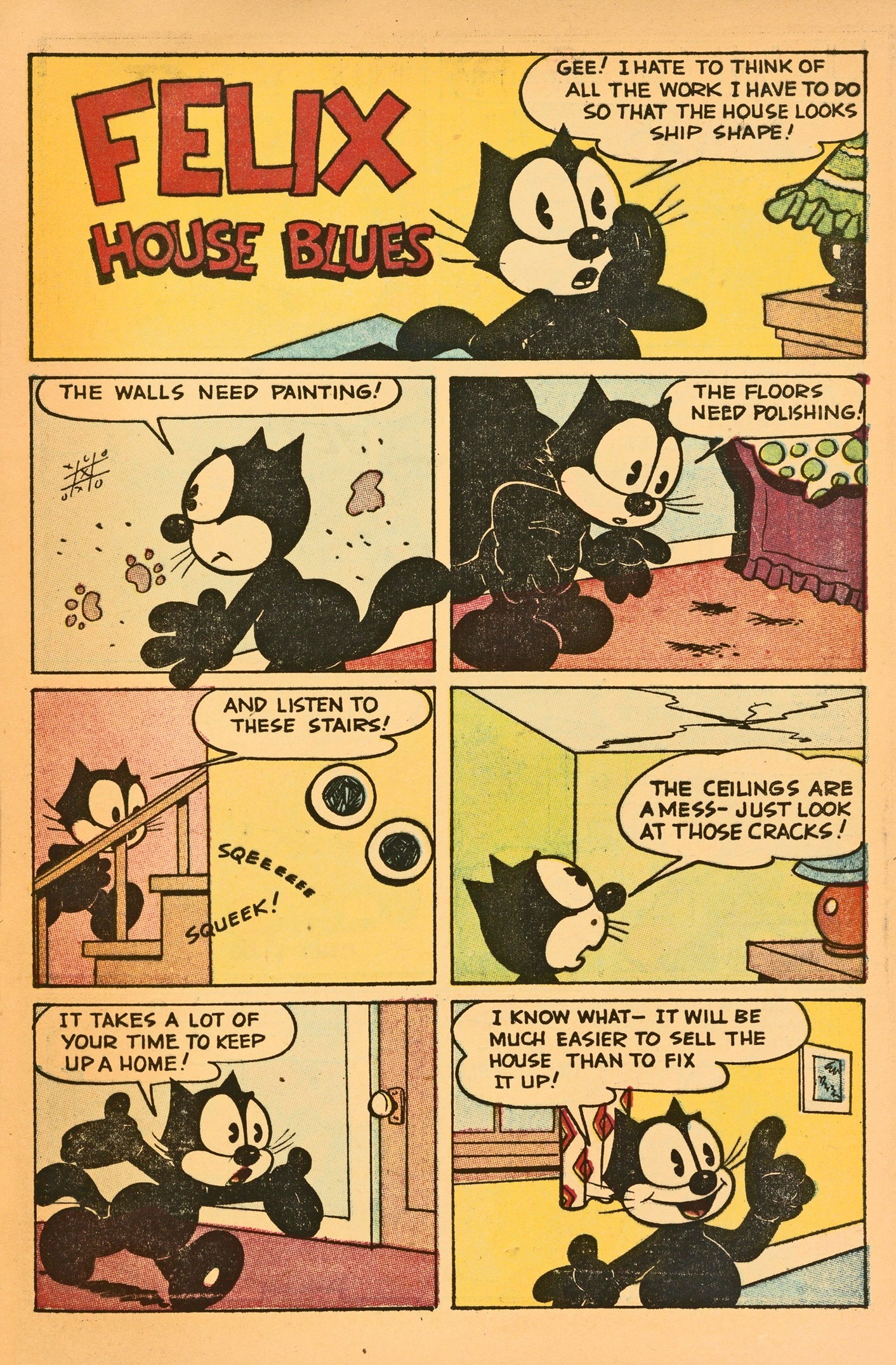 Read online Felix the Cat (1951) comic -  Issue #61 - 23