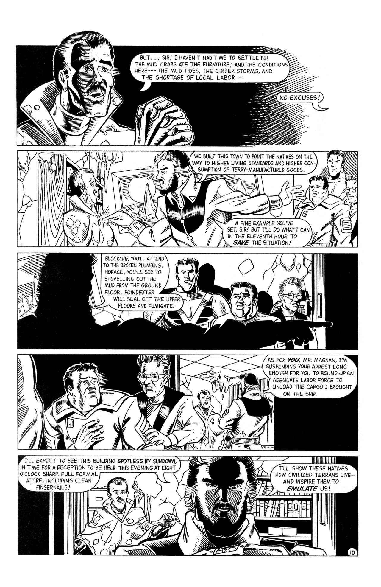 Read online Retief: Grime and Punishment comic -  Issue # Full - 12