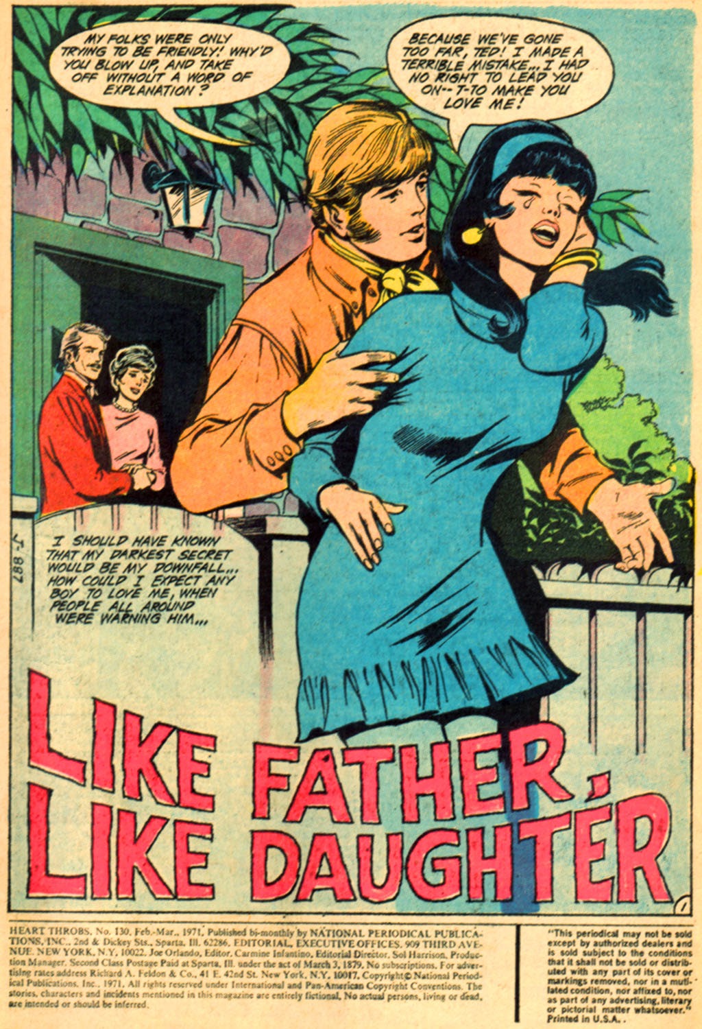 Read online Heart Throbs comic -  Issue #130 - 3