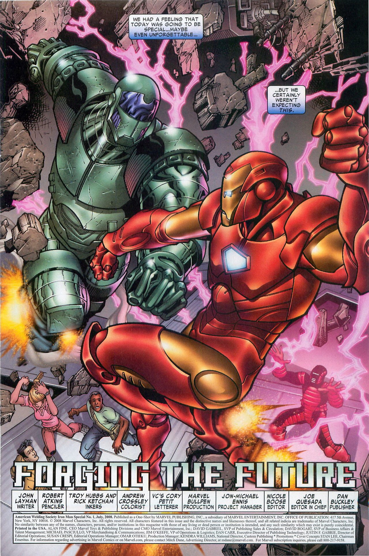 Read online American Welding Society Iron Man Special comic -  Issue # Full - 3