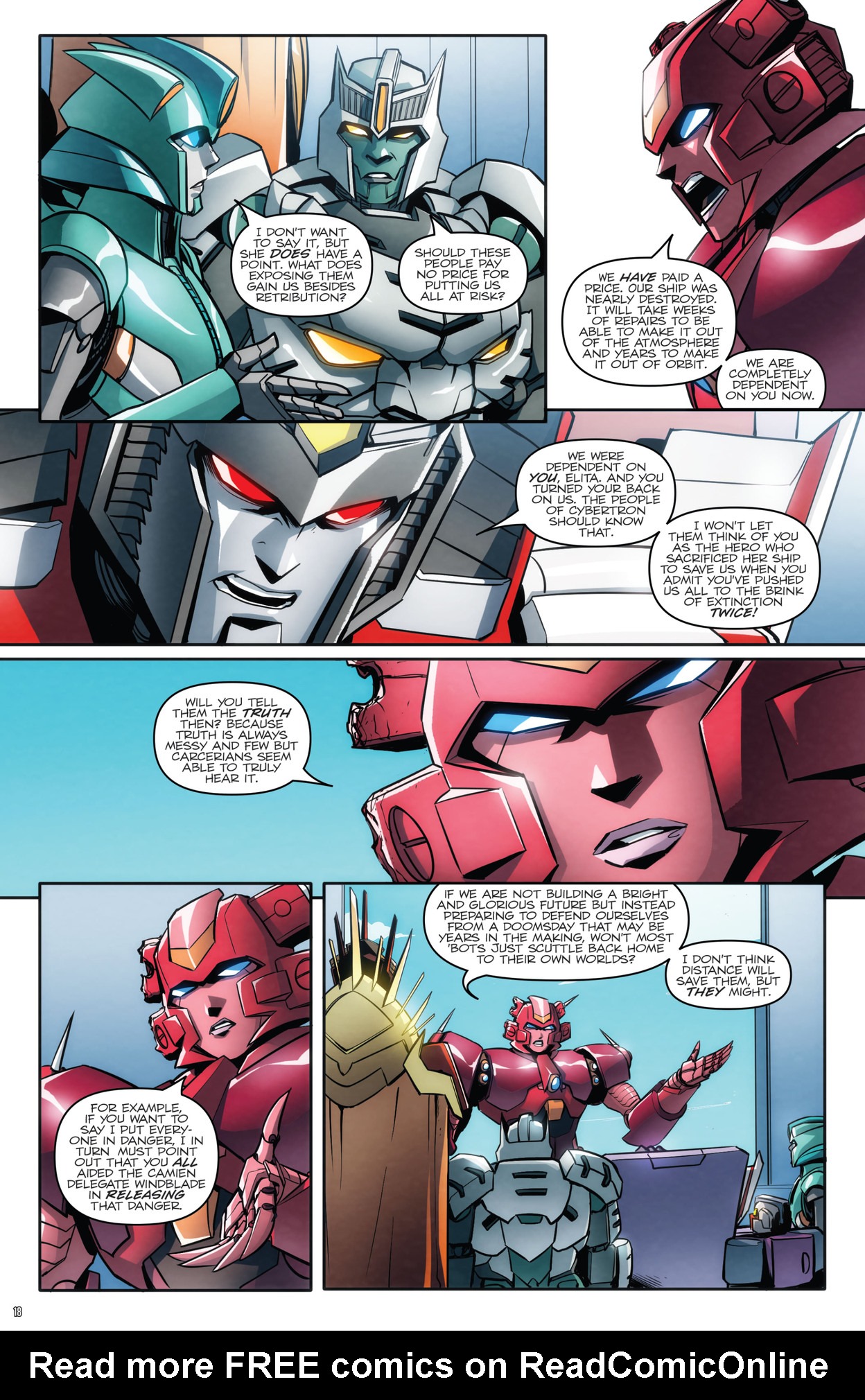 Read online Transformers: The IDW Collection Phase Three comic -  Issue # TPB 2 (Part 1) - 19