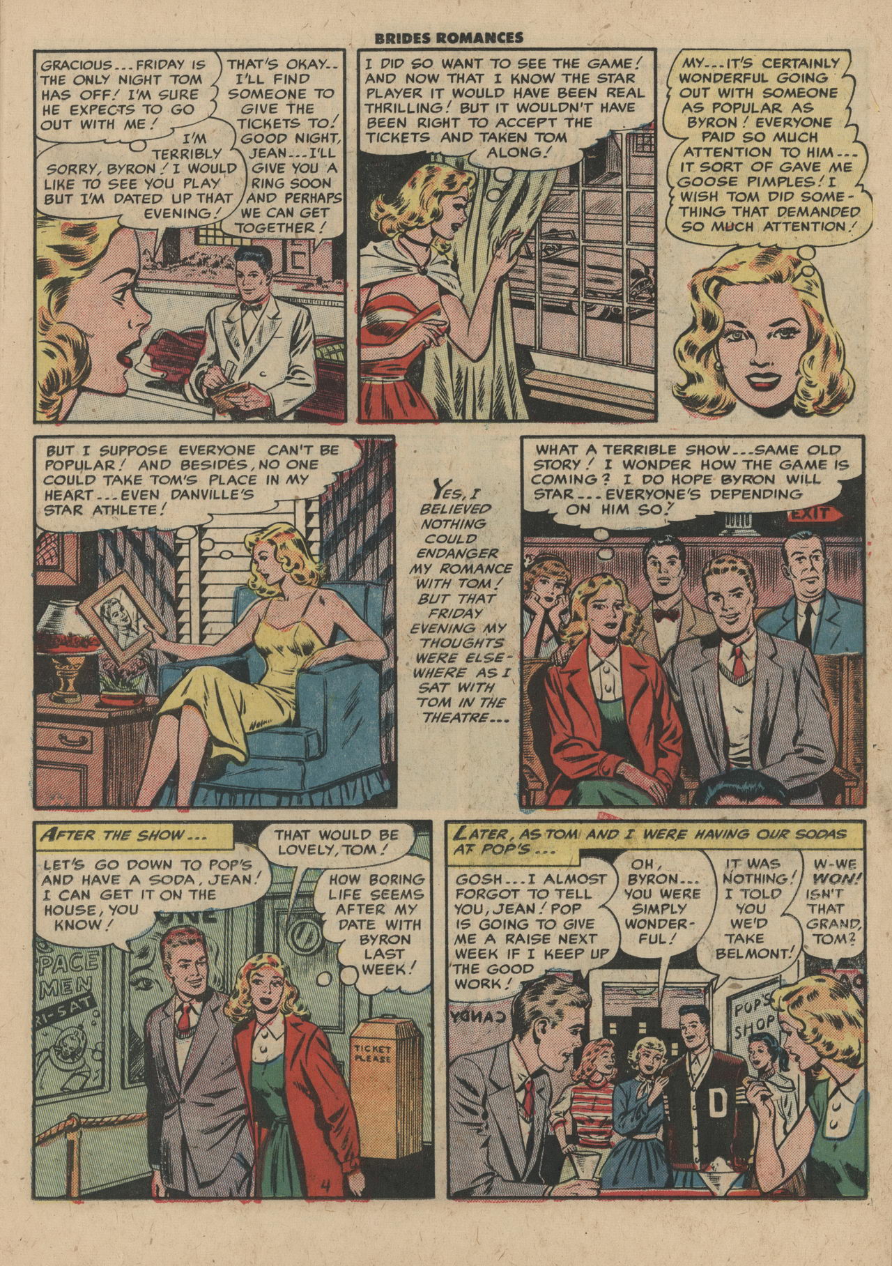 Read online Brides Romances comic -  Issue #5 - 15