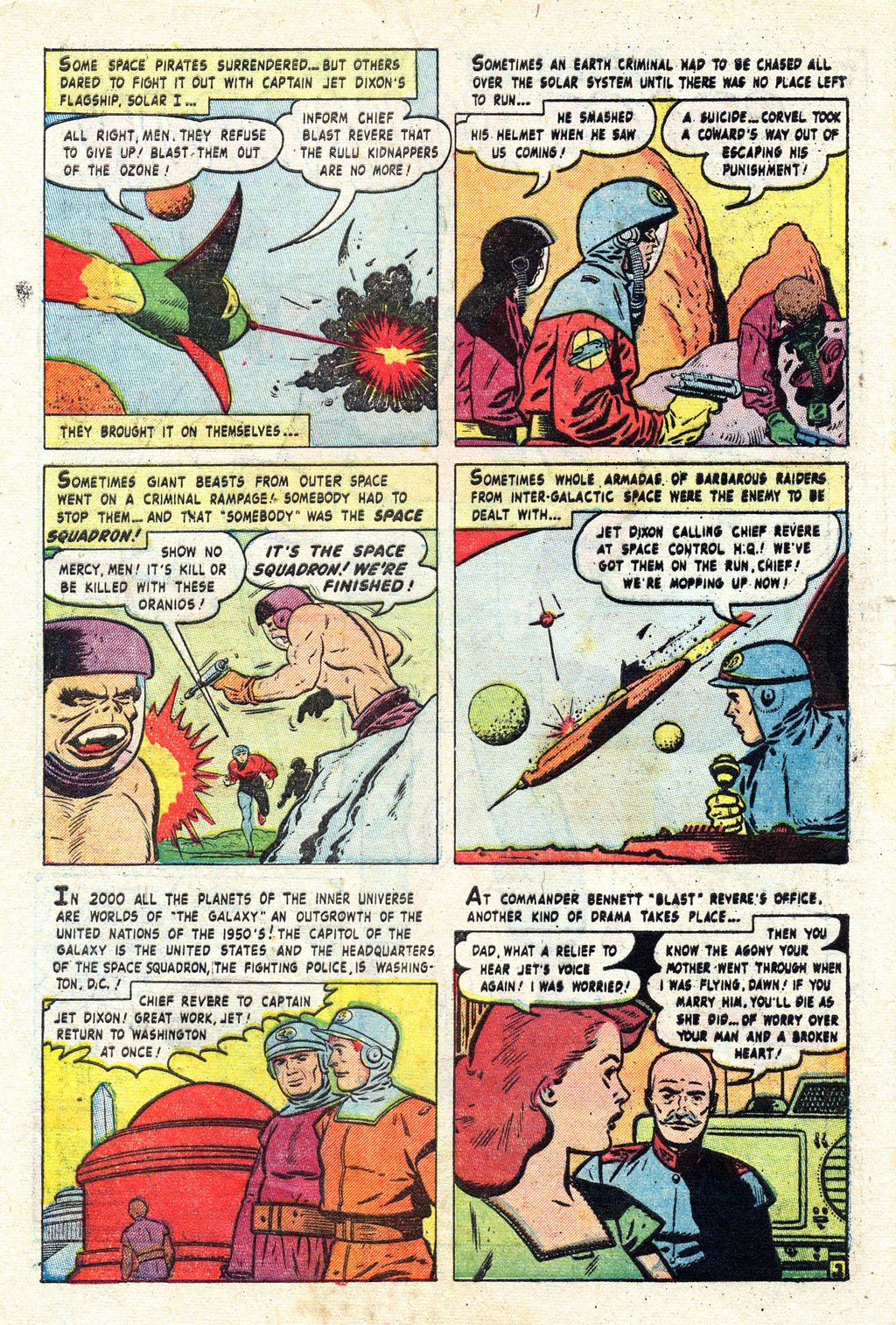 Read online Space Squadron comic -  Issue #1 - 4