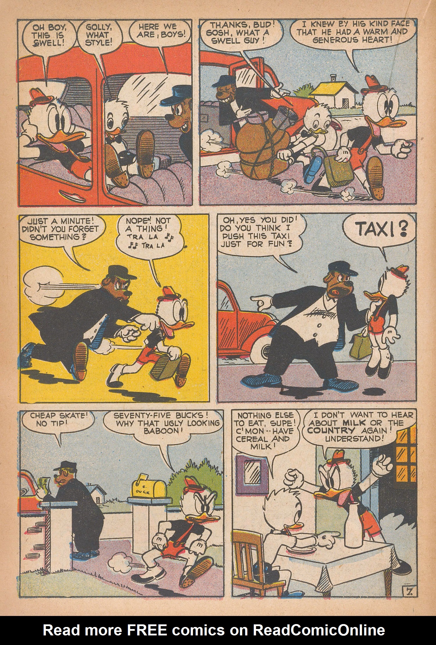 Read online Super Duck Comics comic -  Issue #22 - 26