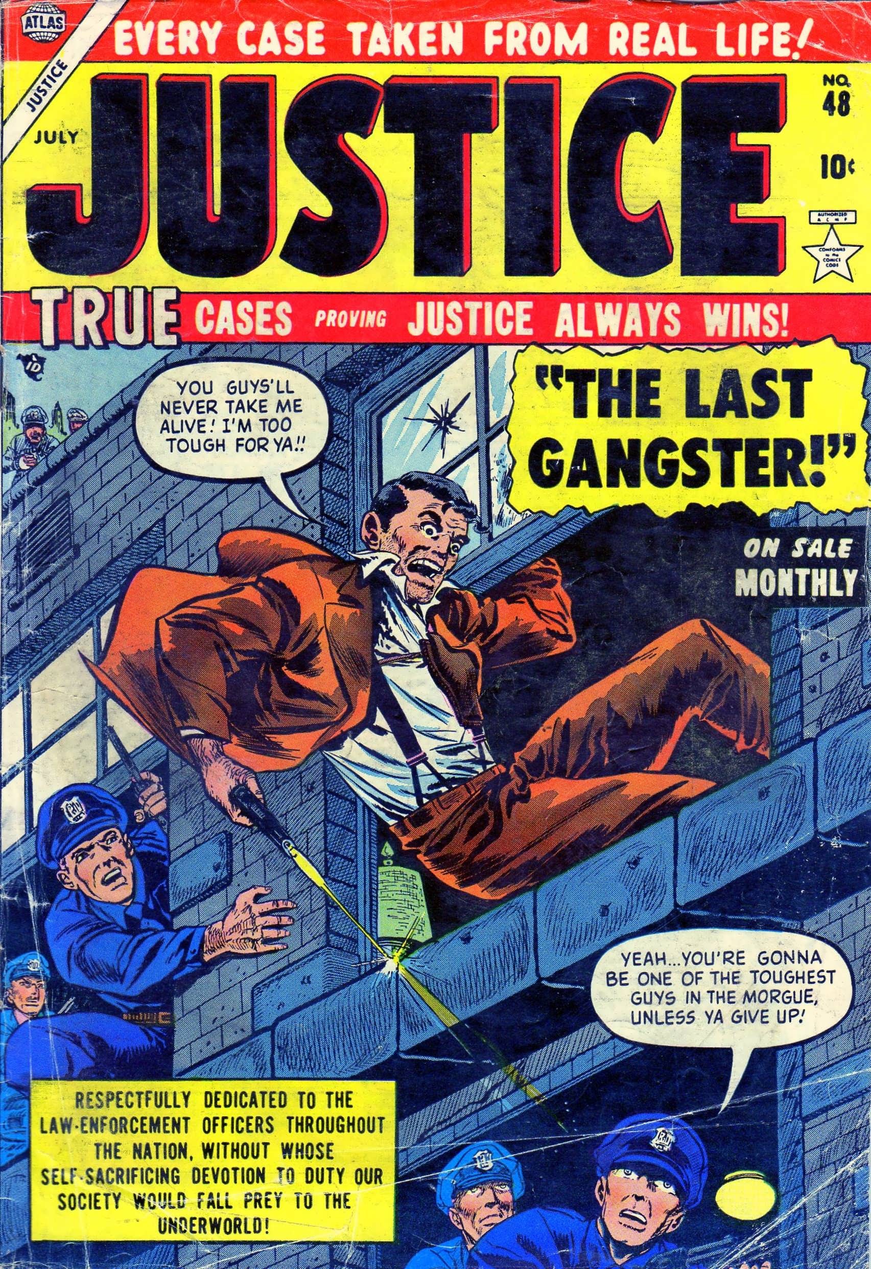Read online Justice (1947) comic -  Issue #48 - 1