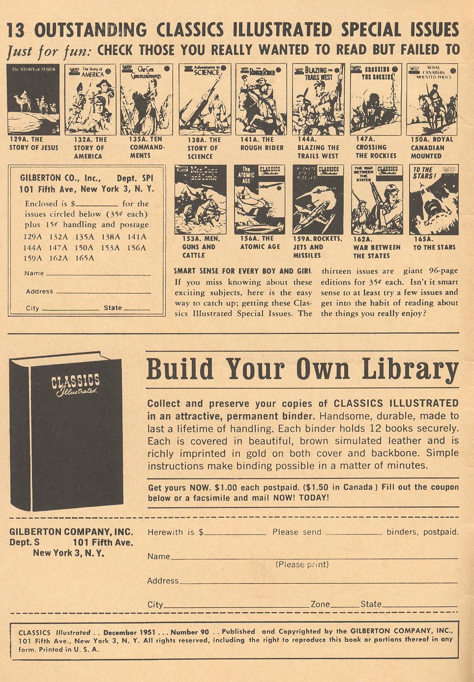 Read online Classics Illustrated comic -  Issue #90 - 2