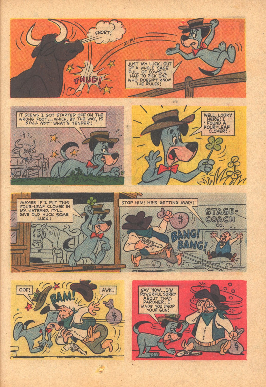 Read online Huckleberry Hound (1960) comic -  Issue #19 - 37