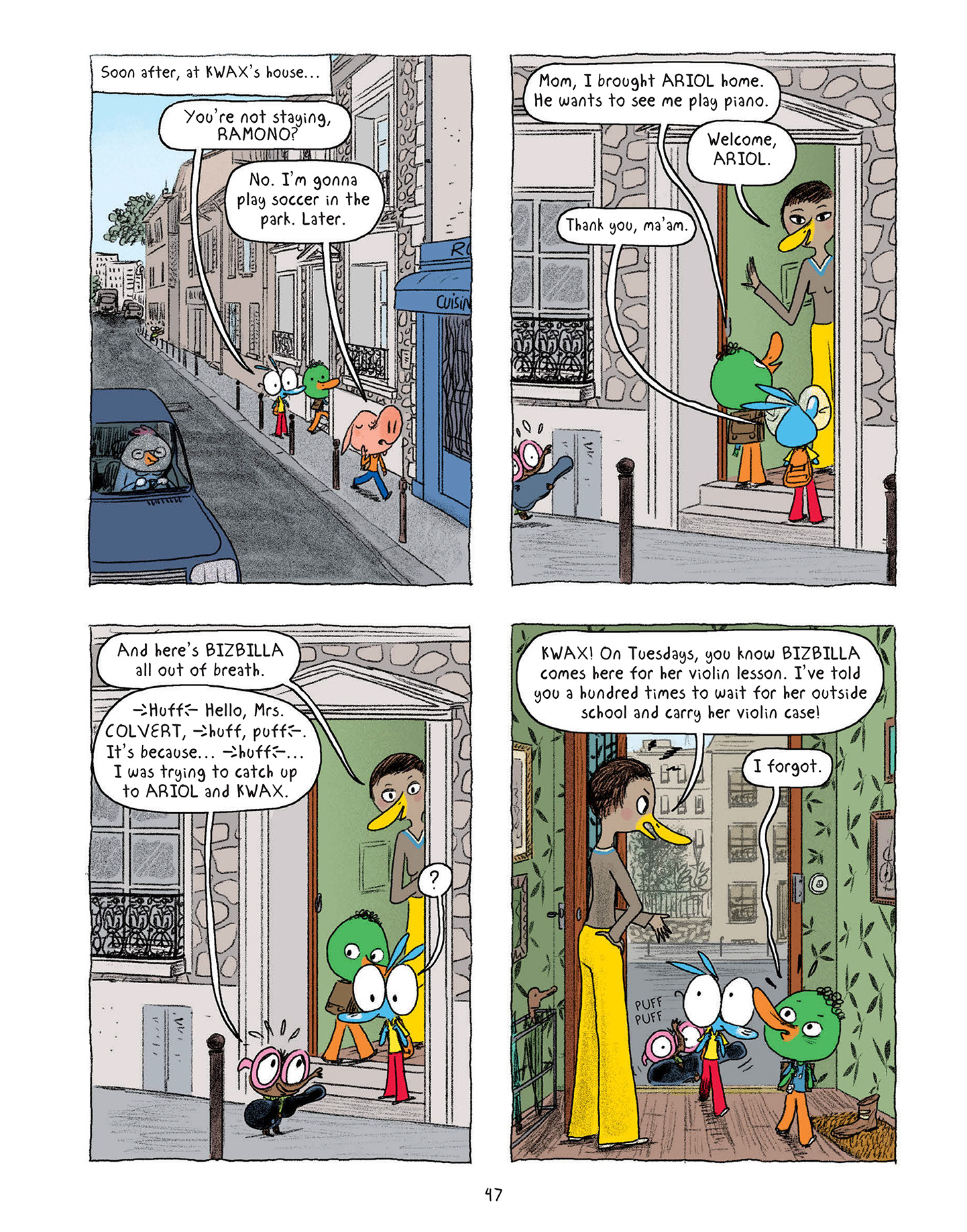 Read online Ariol comic -  Issue # TPB 8 - 49