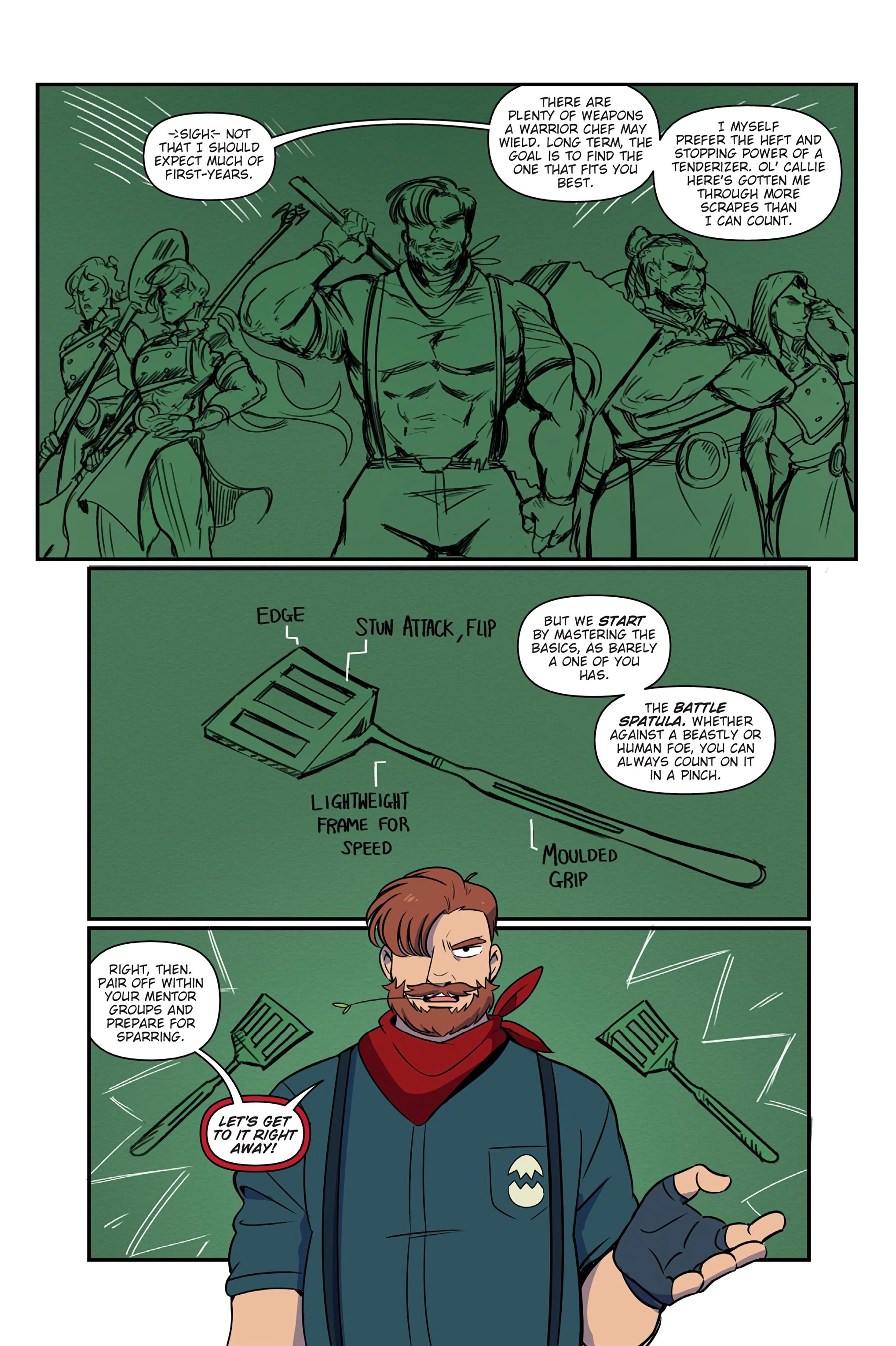 Read online Cooking with Monsters: The Beginner's Guide to Culinary Combat comic -  Issue # TPB (Part 1) - 76