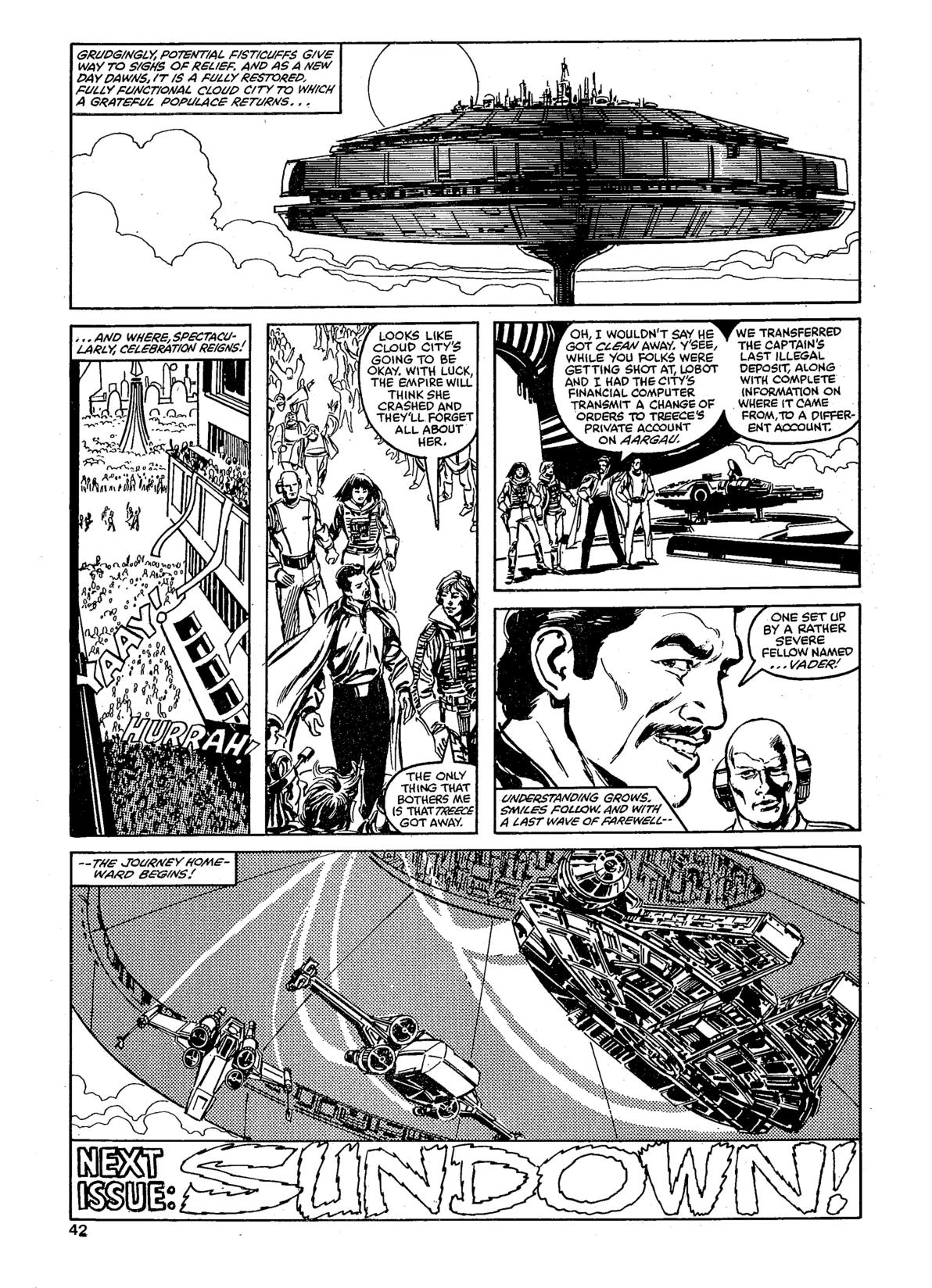 Read online Star Wars Weekly comic -  Issue #157 - 42