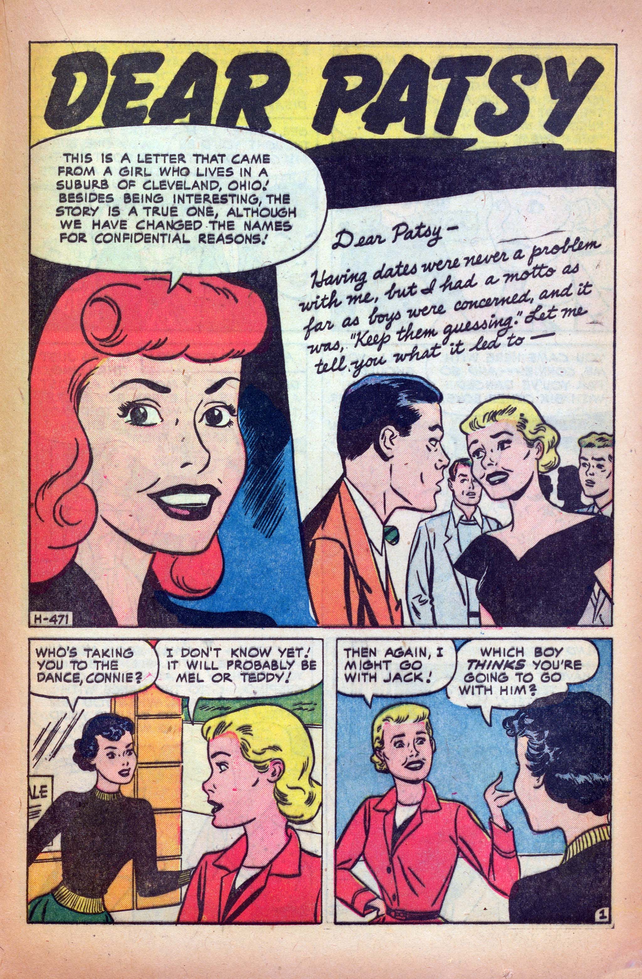 Read online Patsy and her Pals comic -  Issue #20 - 21