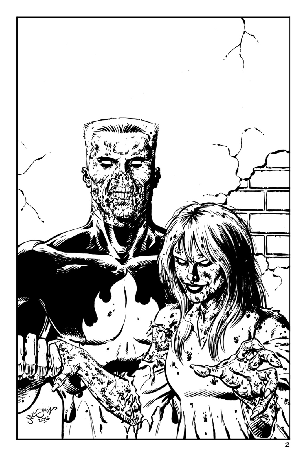 Read online The Art of Chris Malgrain comic -  Issue #3 - 4