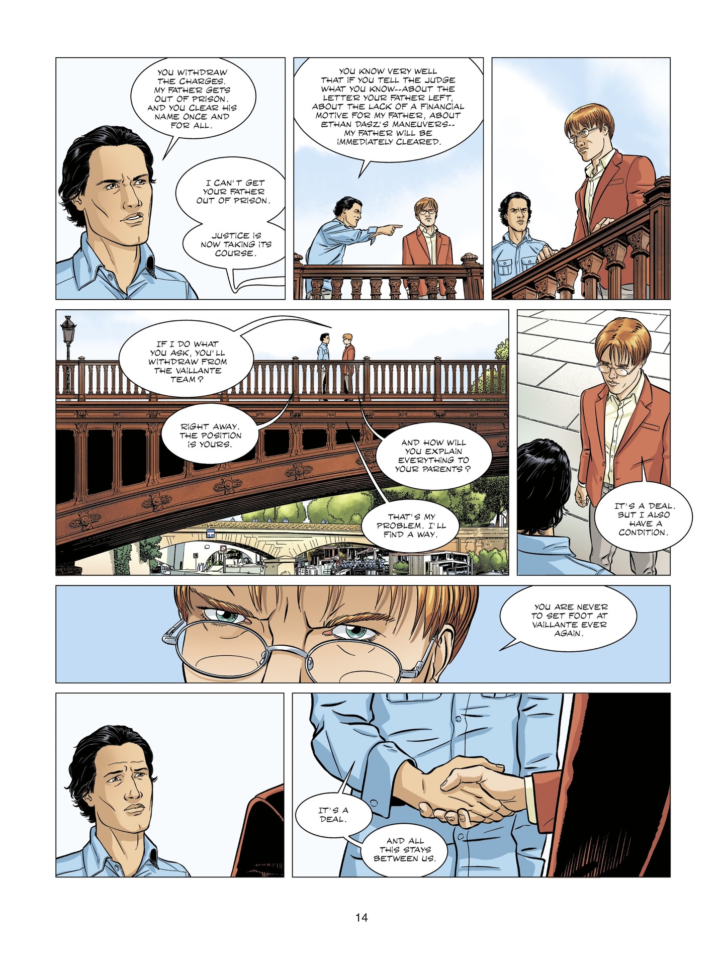 Read online Michel Vaillant comic -  Issue #7 - 14