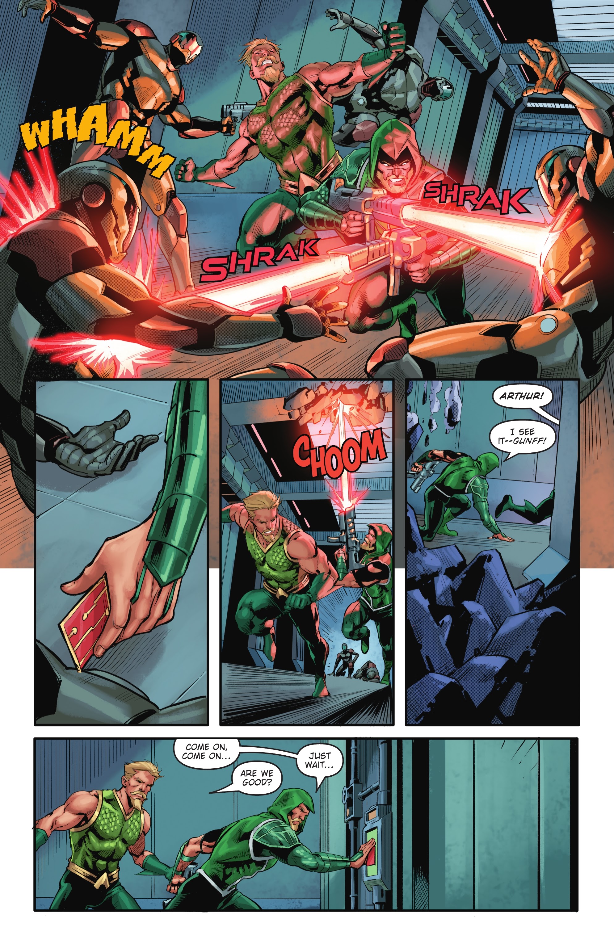 Read online Aquaman/Green Arrow - Deep Target comic -  Issue #3 - 22