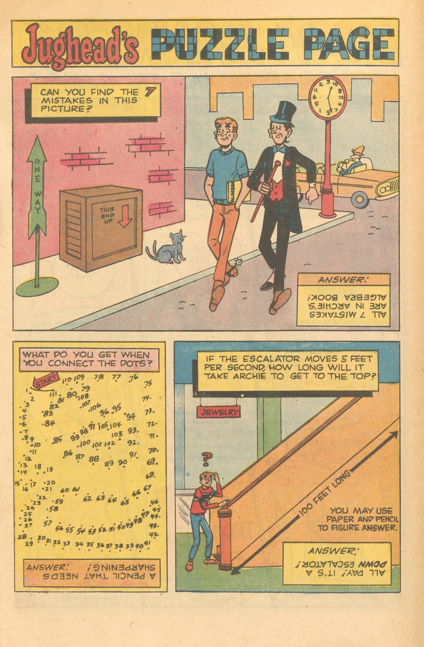 Read online Jughead's Jokes comic -  Issue #26 - 23