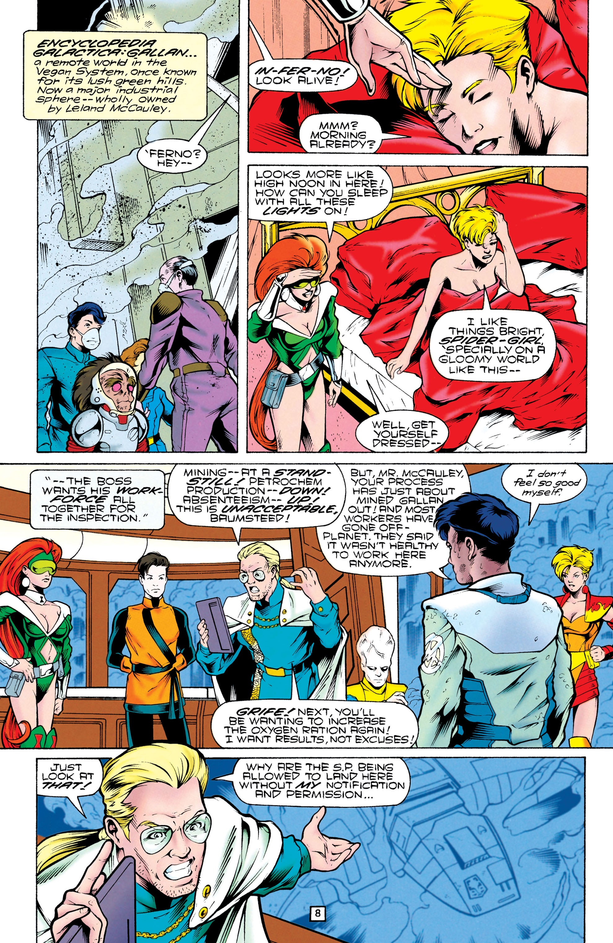 Read online Legionnaires comic -  Issue #39 - 9