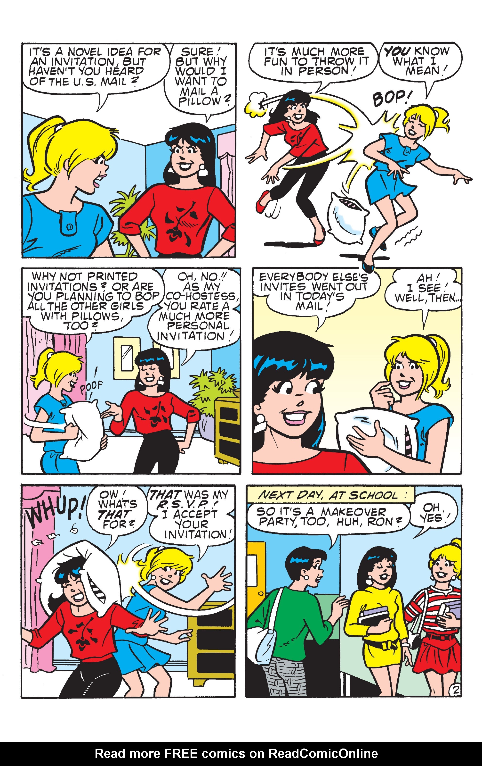 Read online Betty and Veronica: Sleepover Special comic -  Issue # TPB - 60
