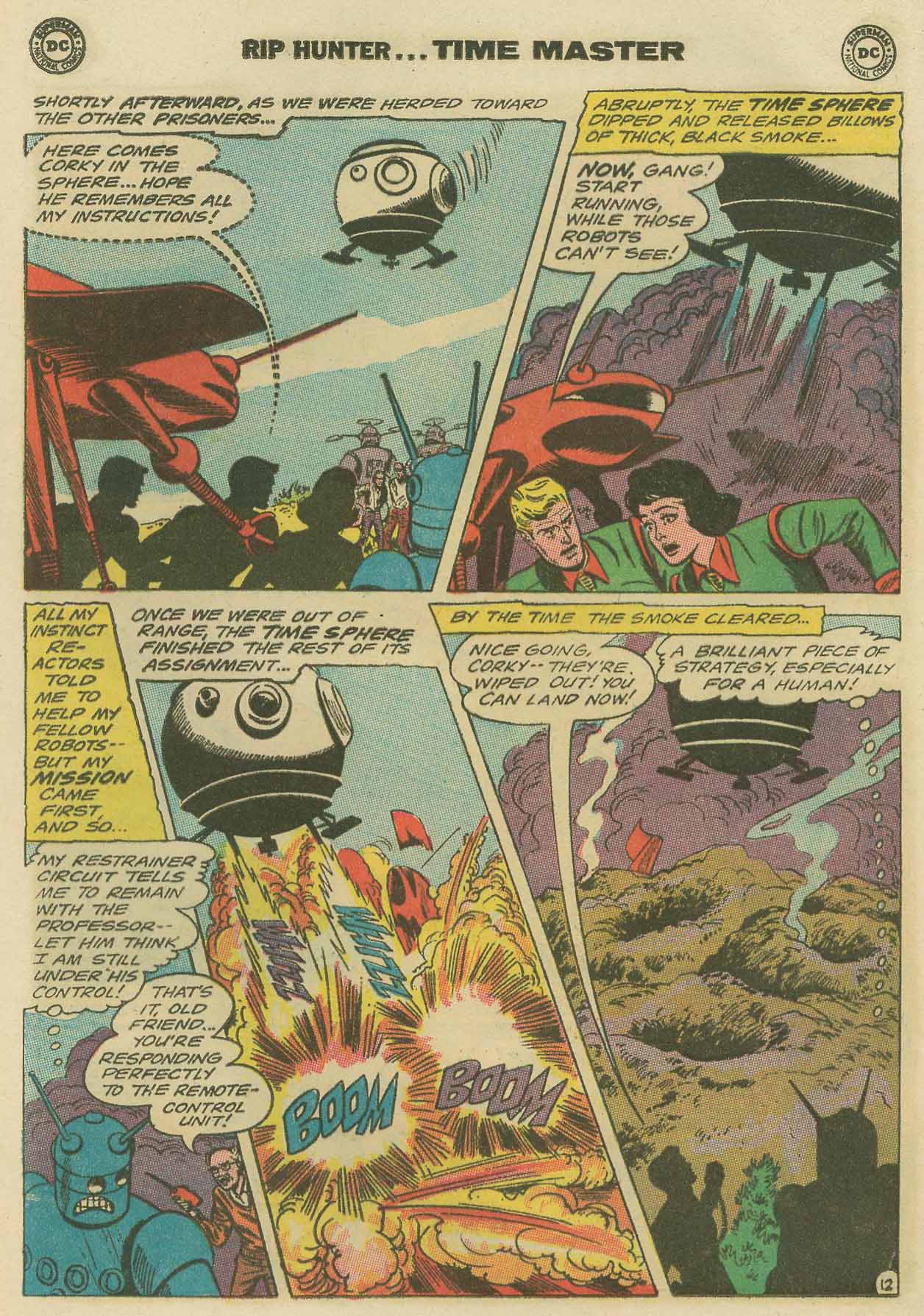 Read online Rip Hunter...Time Master comic -  Issue #27 - 16