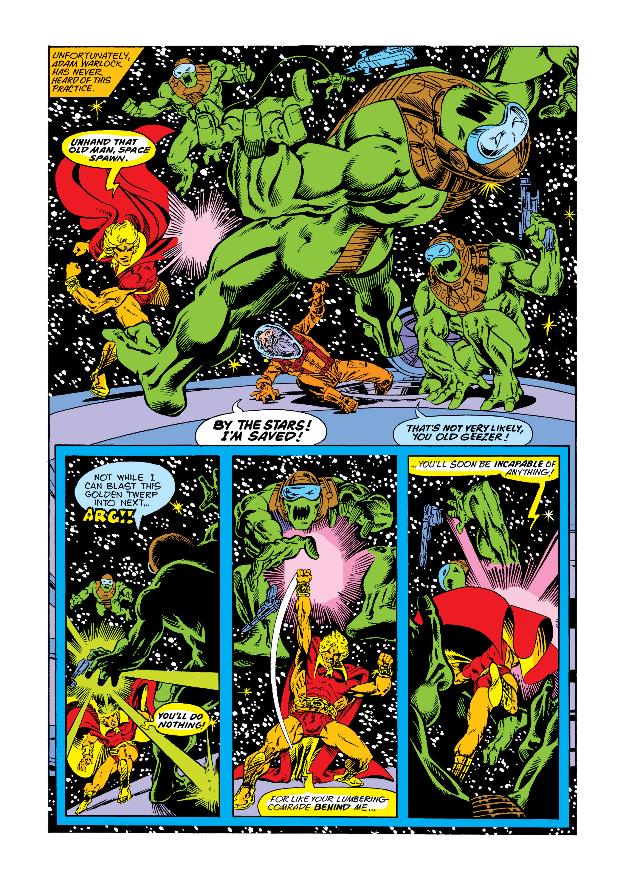 Read online Marvel Masterworks: Warlock comic -  Issue # TPB 2 (Part 3) - 3