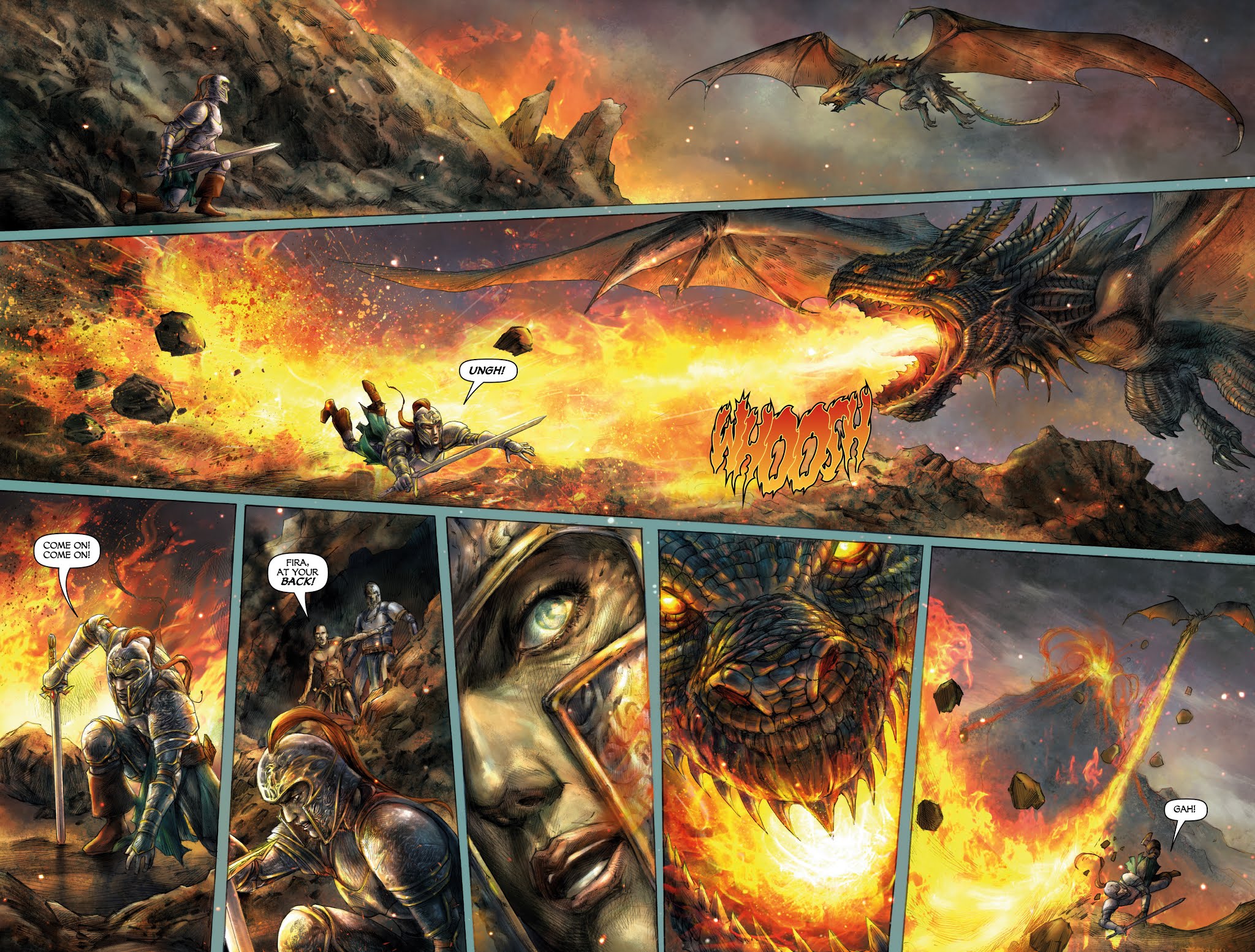 Read online Dark Souls: The Breath of Andolus comic -  Issue #4 - 18