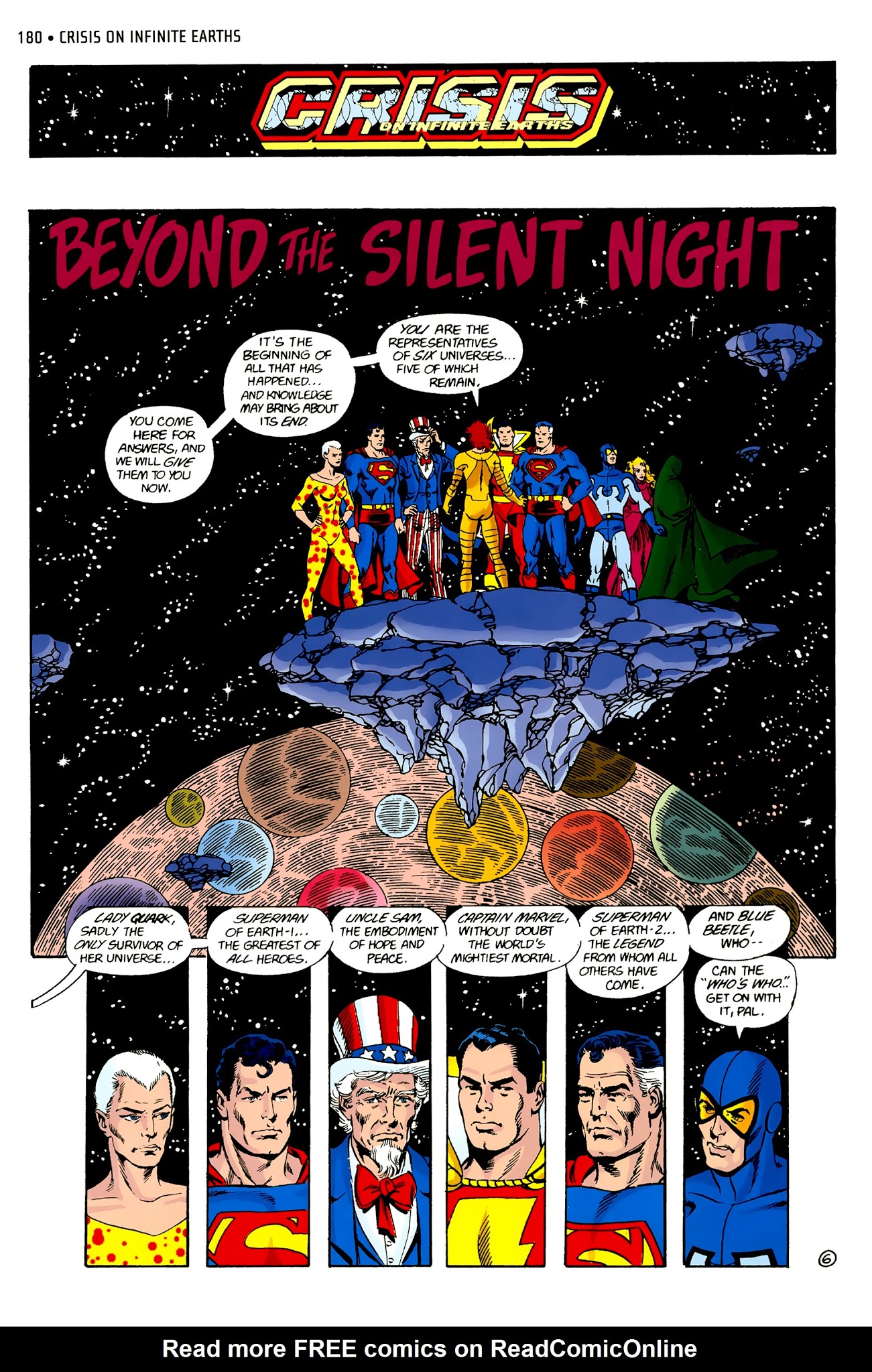 Read online Crisis on Infinite Earths (1985) comic -  Issue # _Absolute Edition 2 - 8