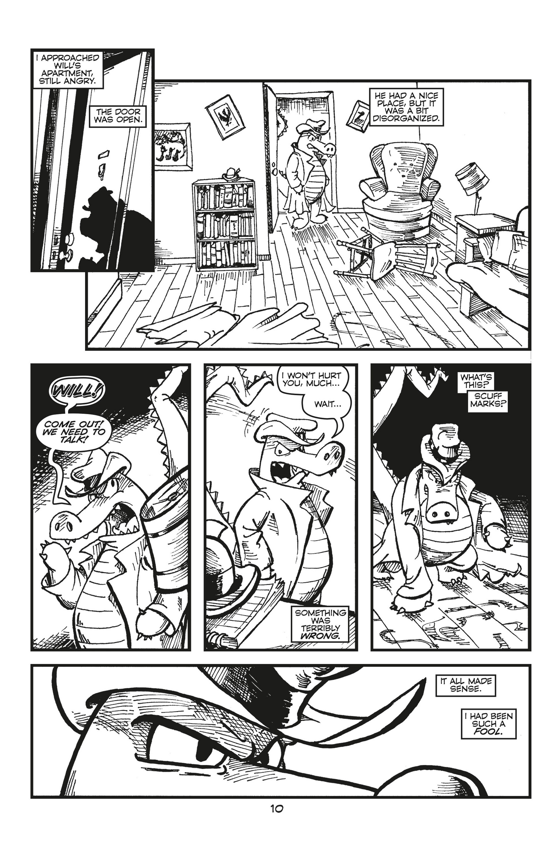 Read online Charlie Croc: Private Eye comic -  Issue #2 - 12