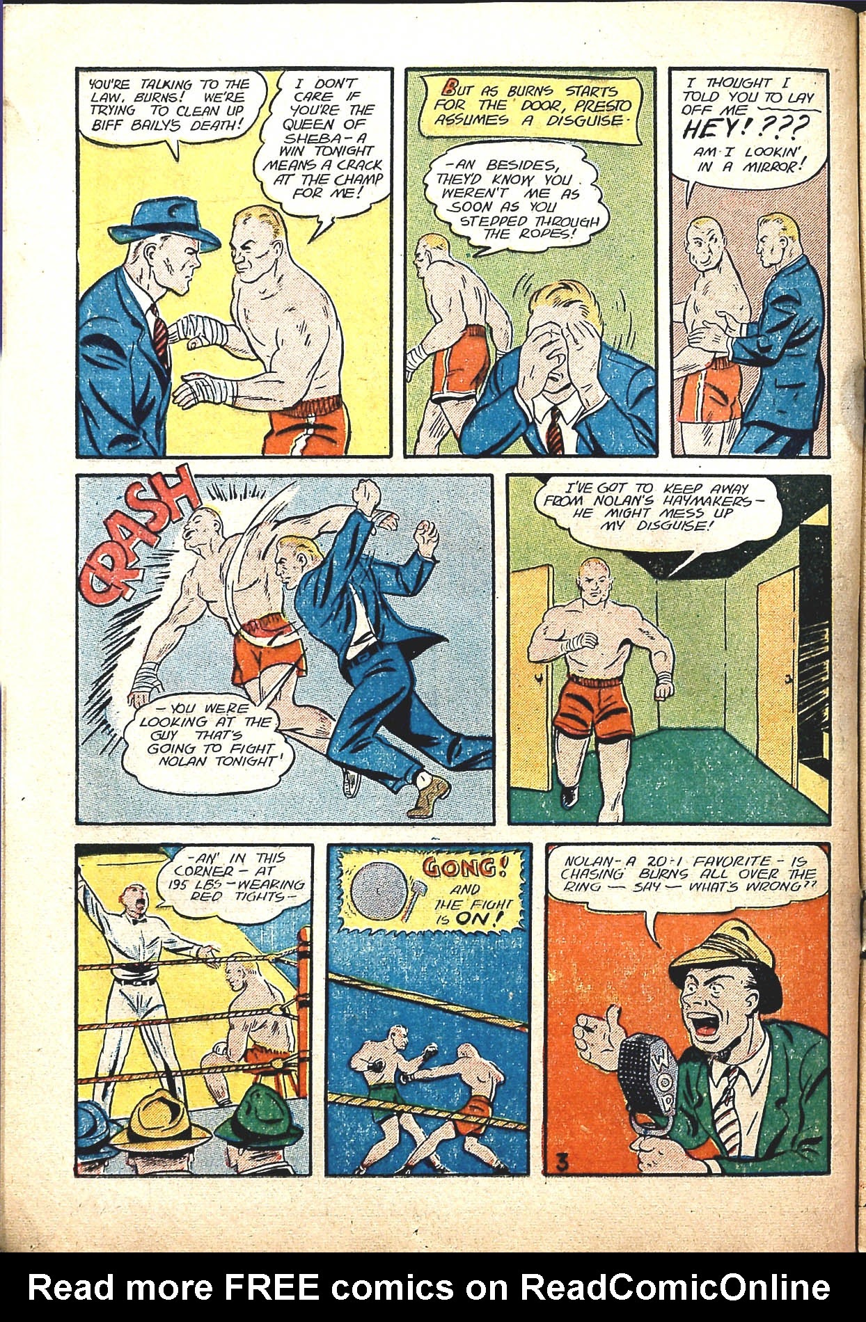 Read online Captain Battle Comics comic -  Issue #3 - 23