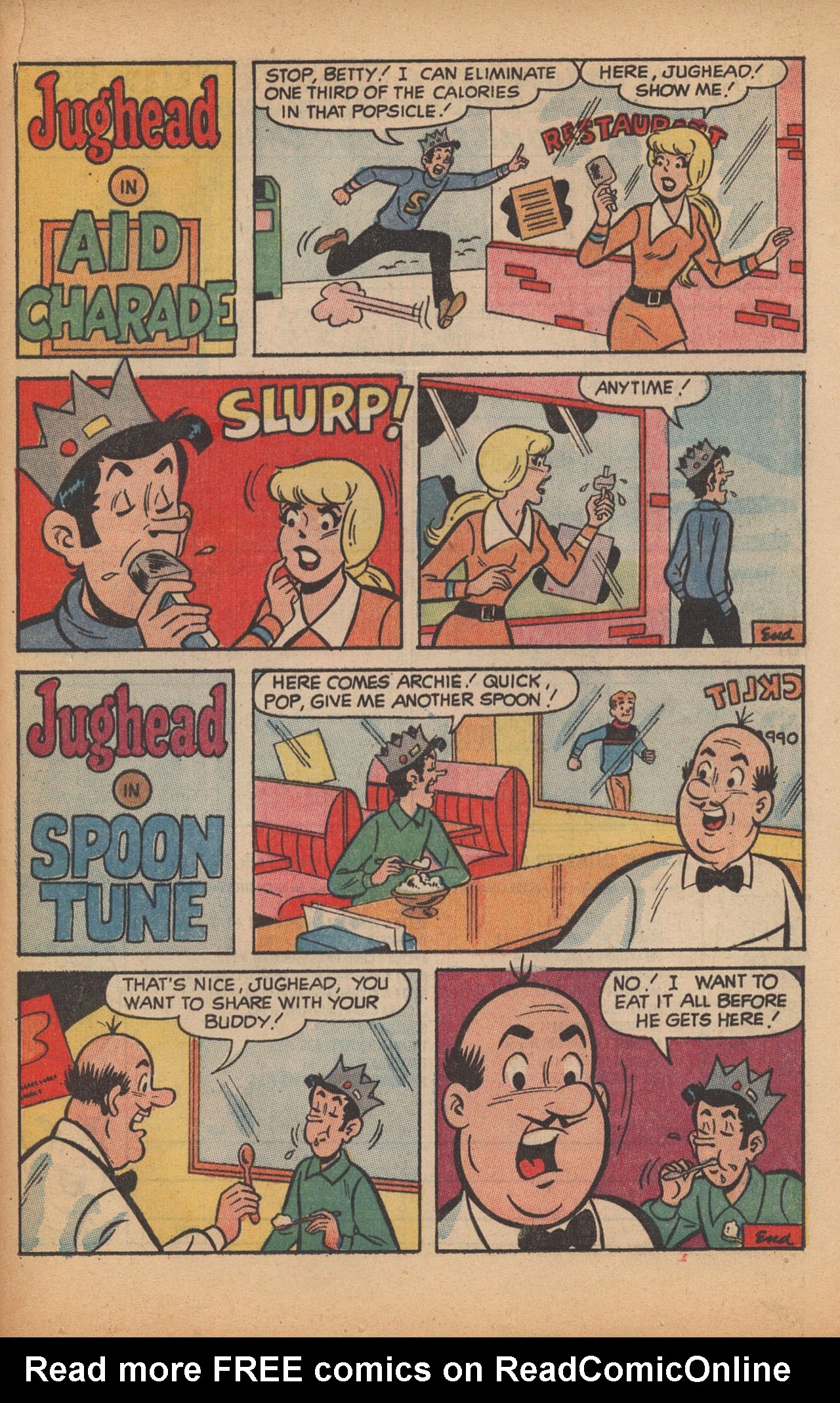 Read online Jughead's Jokes comic -  Issue #24 - 37