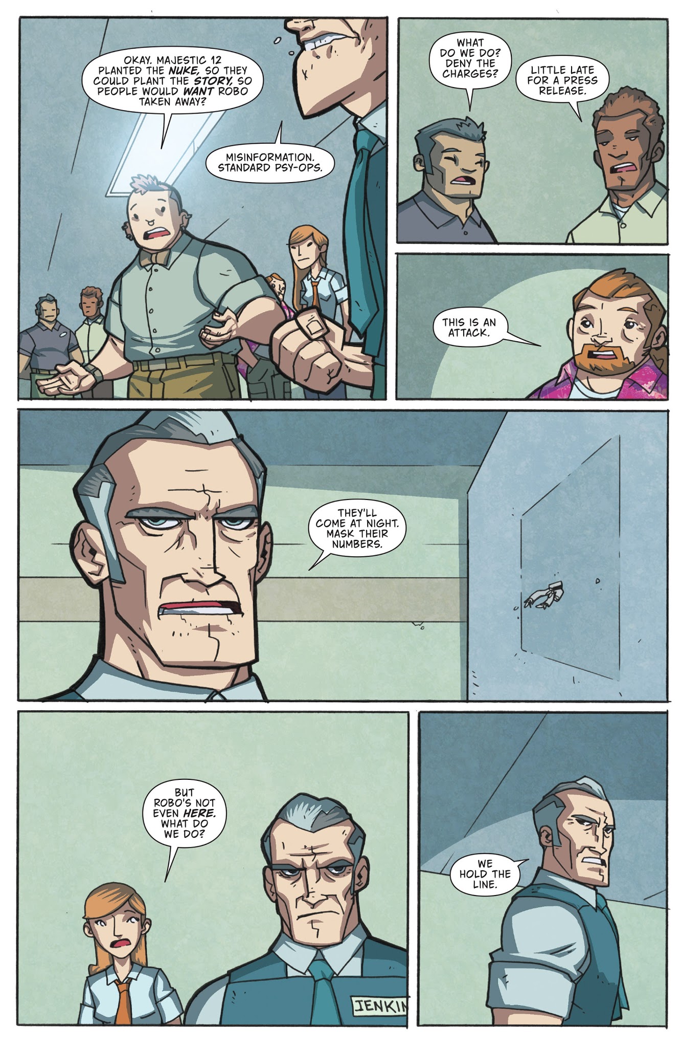 Read online Atomic Robo and the Savage Sword of Dr. Dinosaur comic -  Issue #3 - 3