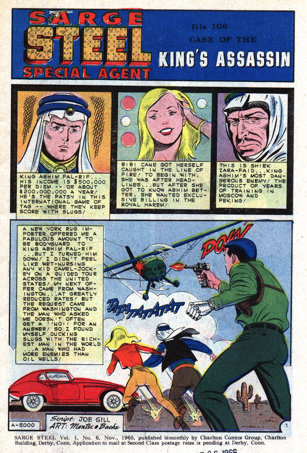 Read online Sarge Steel comic -  Issue #6 - 3