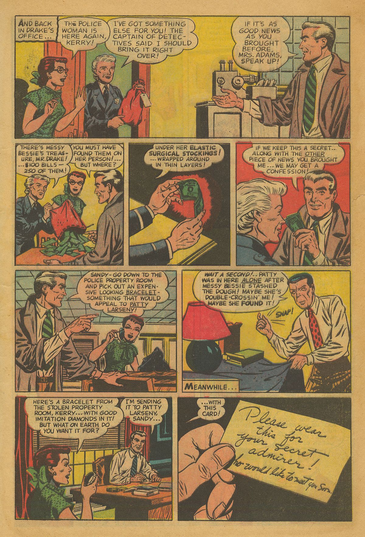 Read online Kerry Drake Detective Cases comic -  Issue #28 - 7
