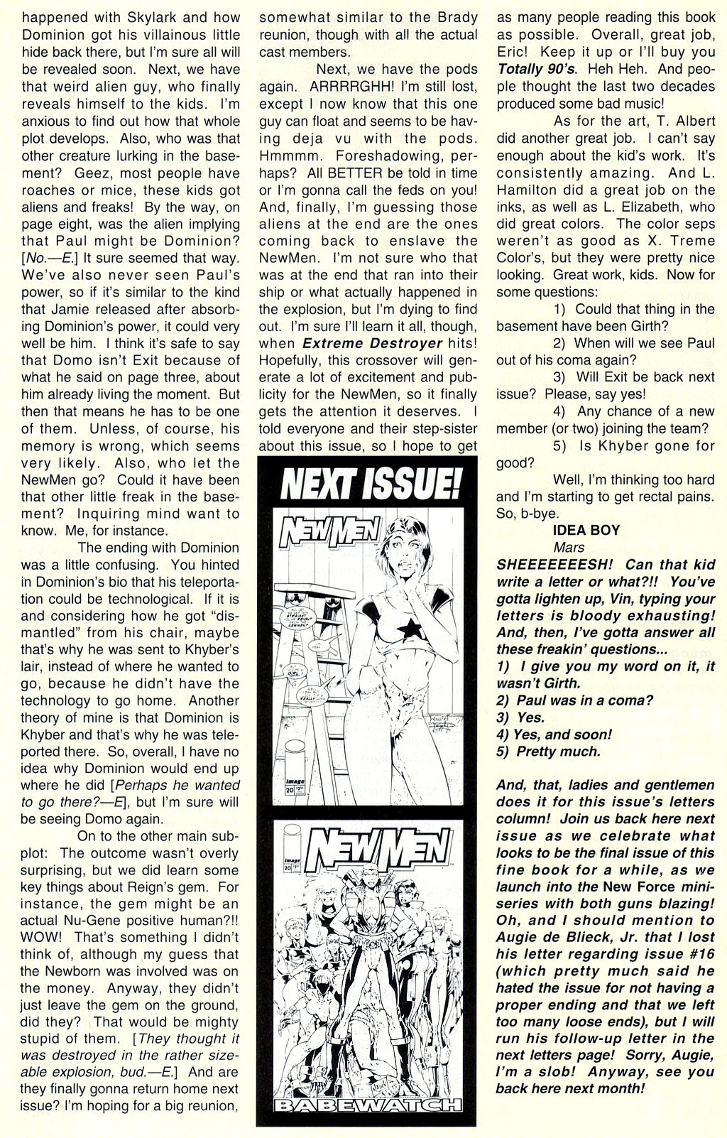 Read online NewMen comic -  Issue #19 - 26