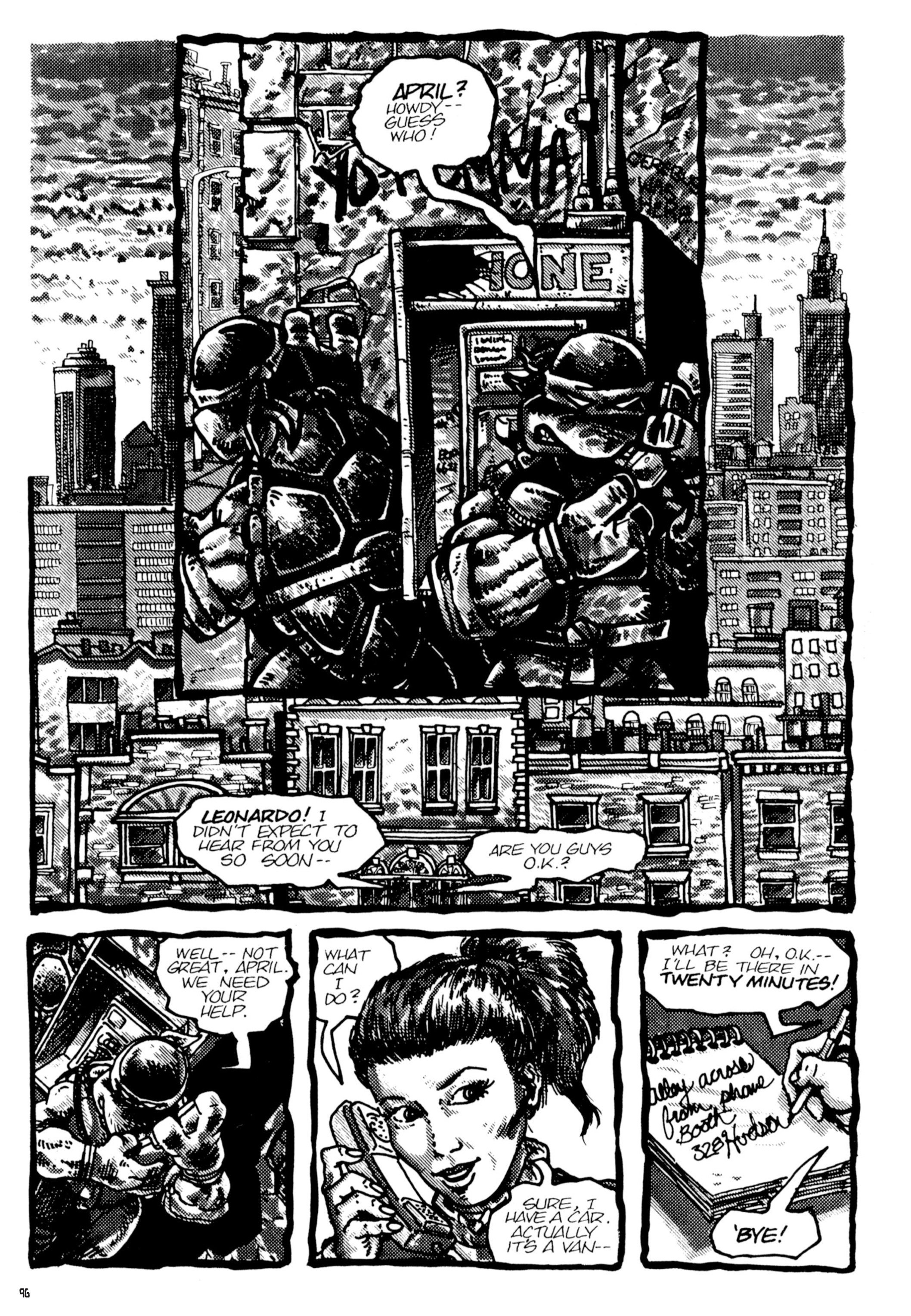 Read online Teenage Mutant Ninja Turtles: The Ultimate Collection comic -  Issue # TPB 1 (Part 1) - 93