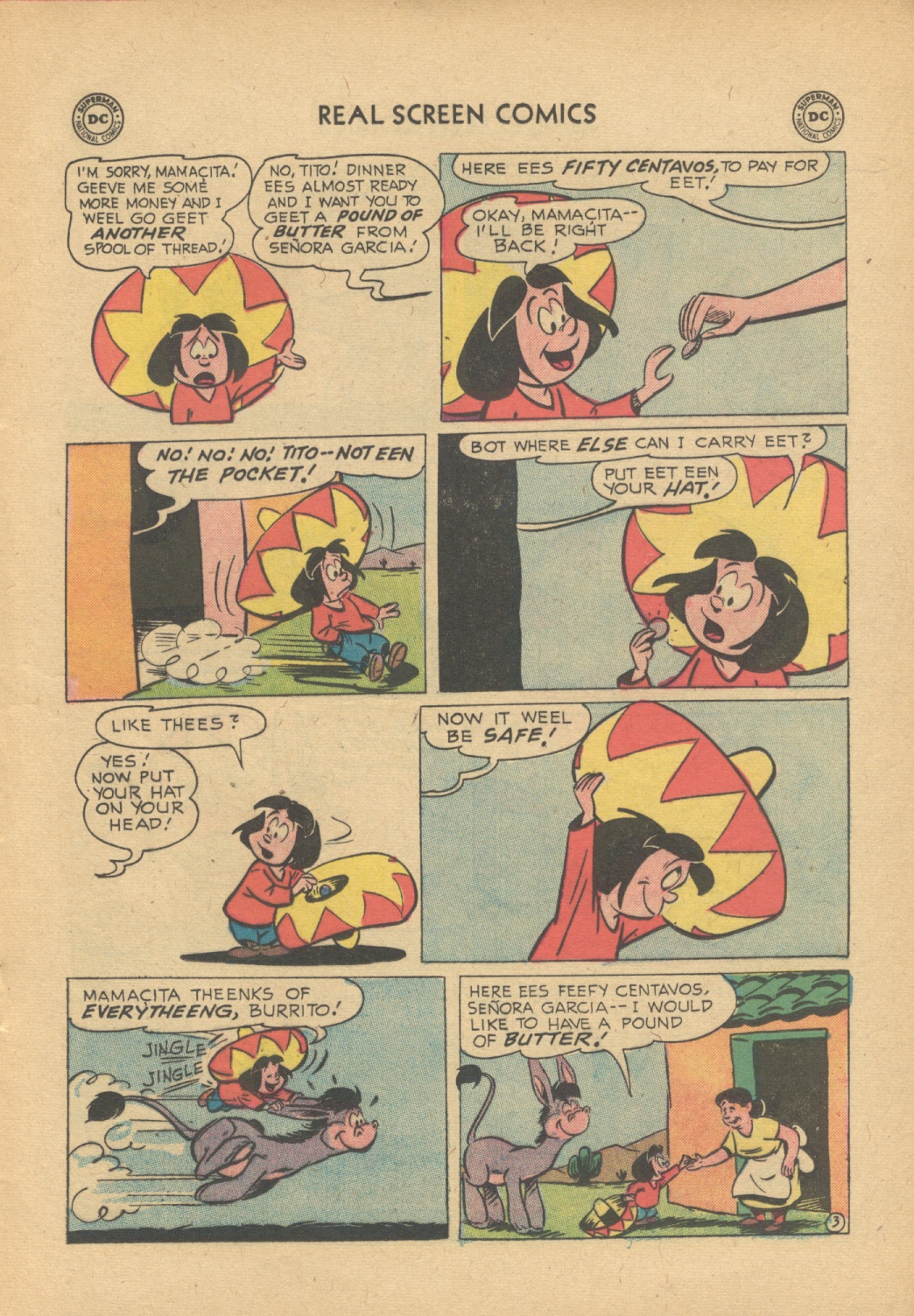 Read online Real Screen Comics comic -  Issue #104 - 13